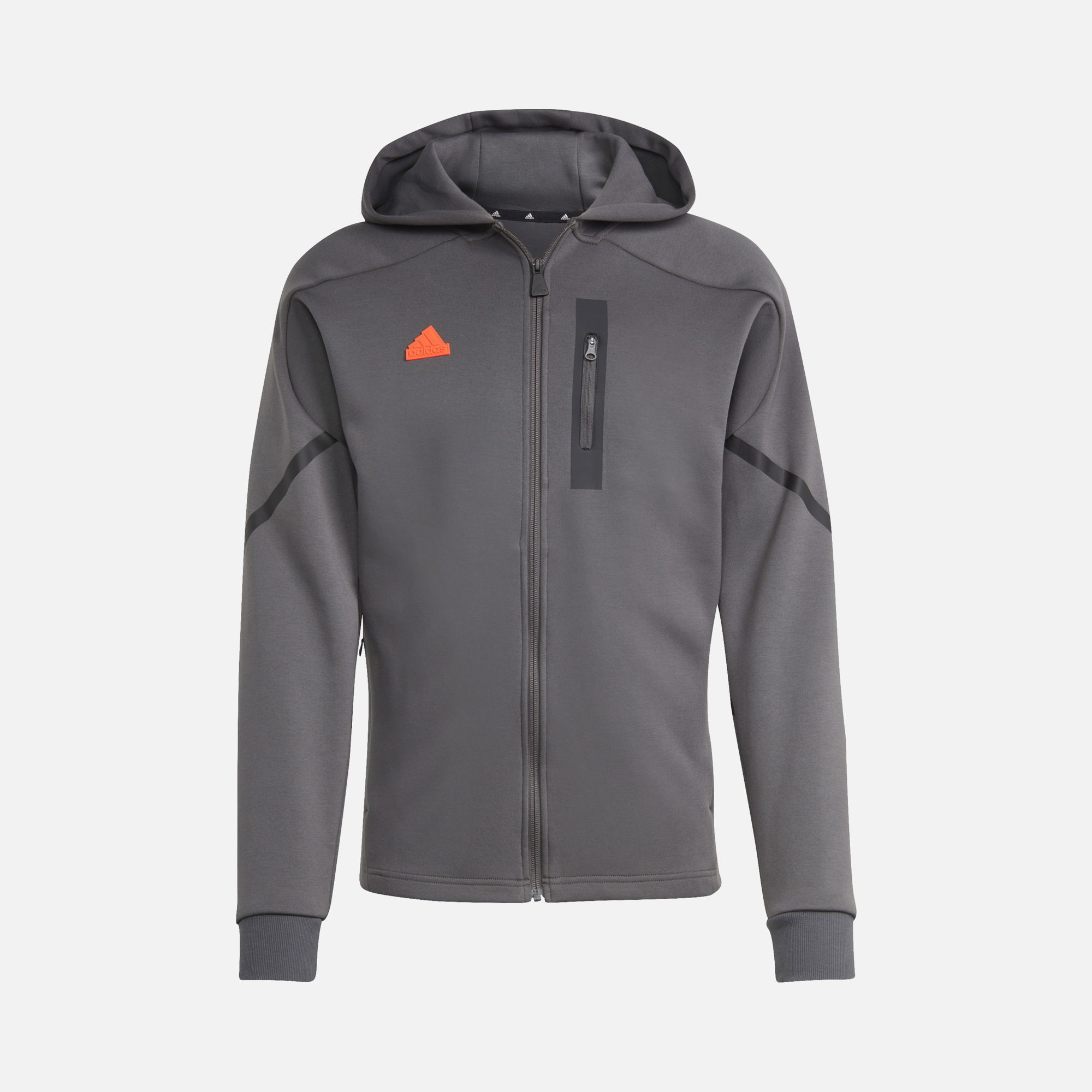 adidas Designed for Gameday Full-Zip Hoodie Training Erkek Sweatshirt