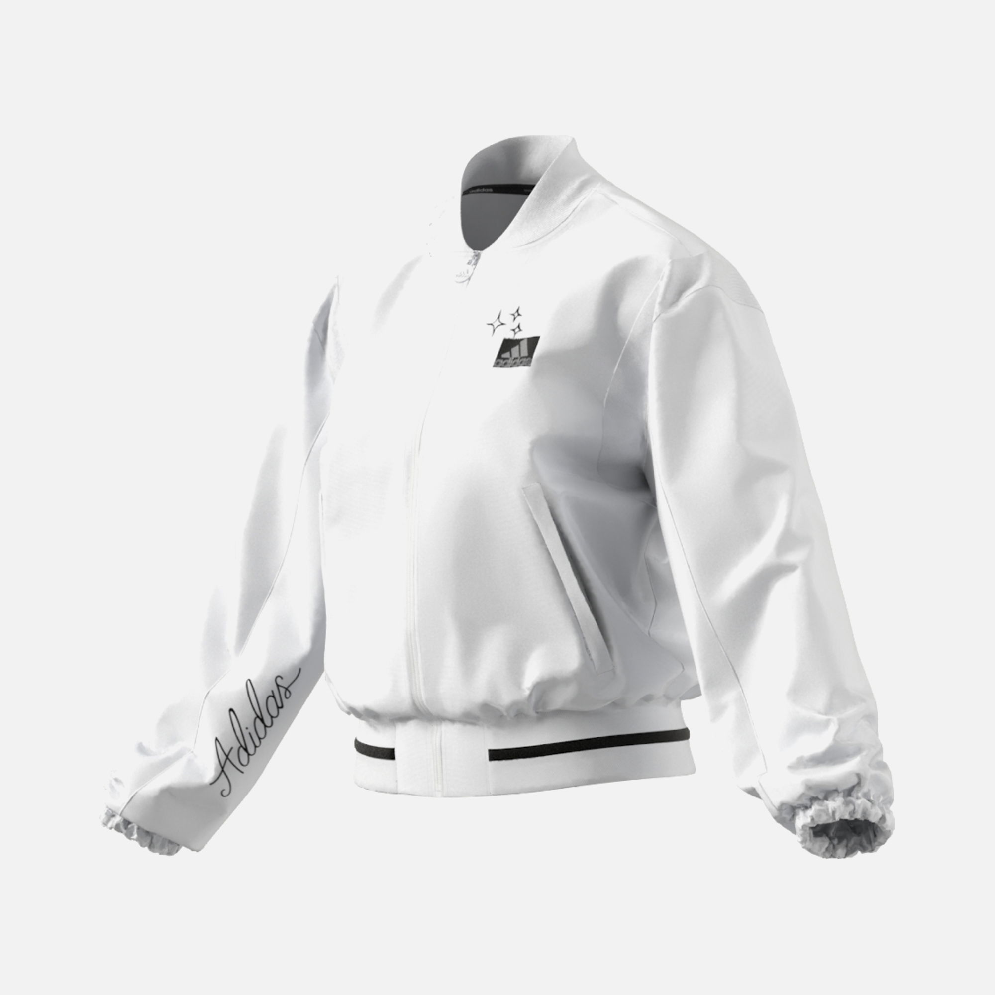 adidas Sportswear Scribble Q3 Full-Zip Kadın Ceket