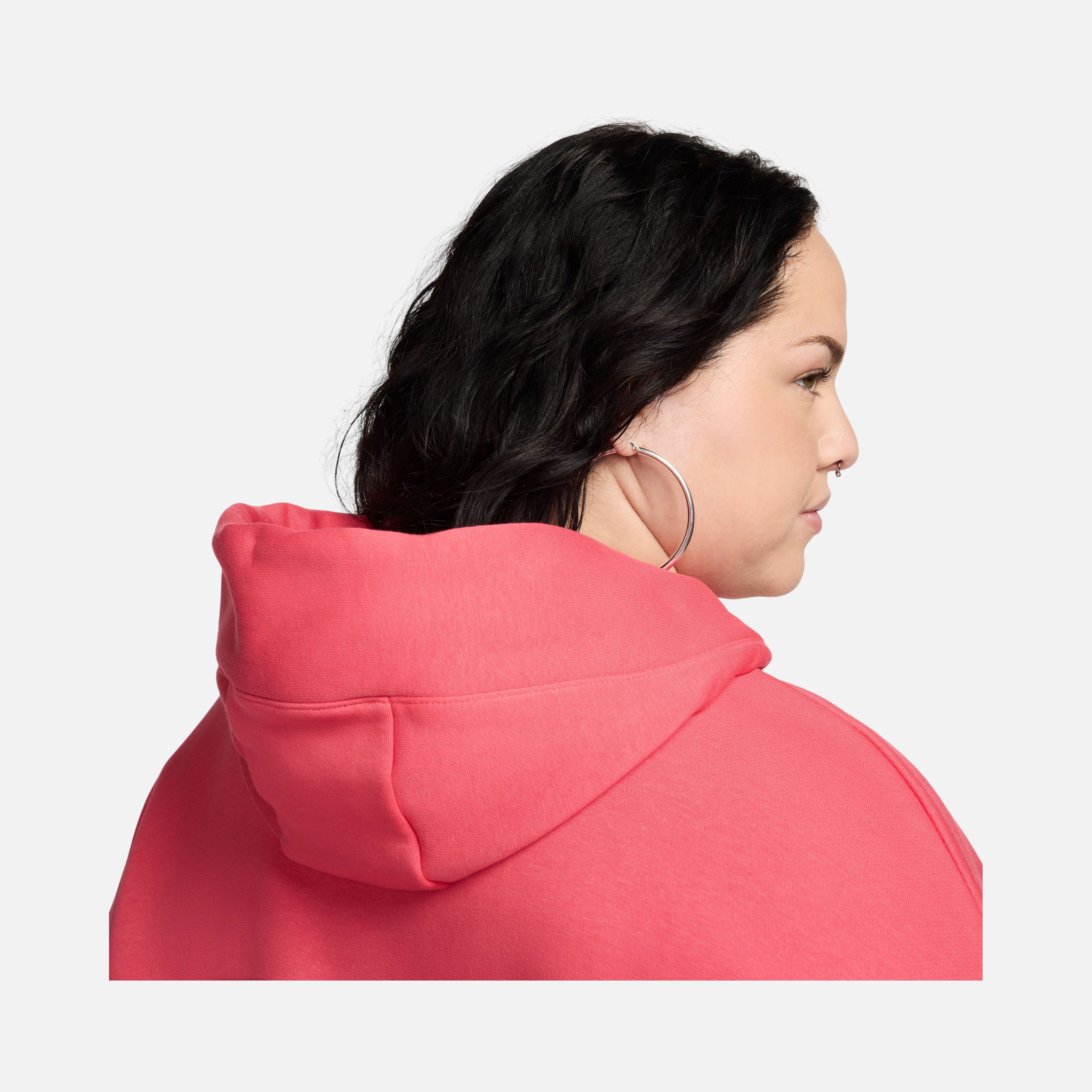 Nike Sportswear Phoenix Fleece Oversized Pullover Hoodie (Plus Size) Kadın Sweatshirt