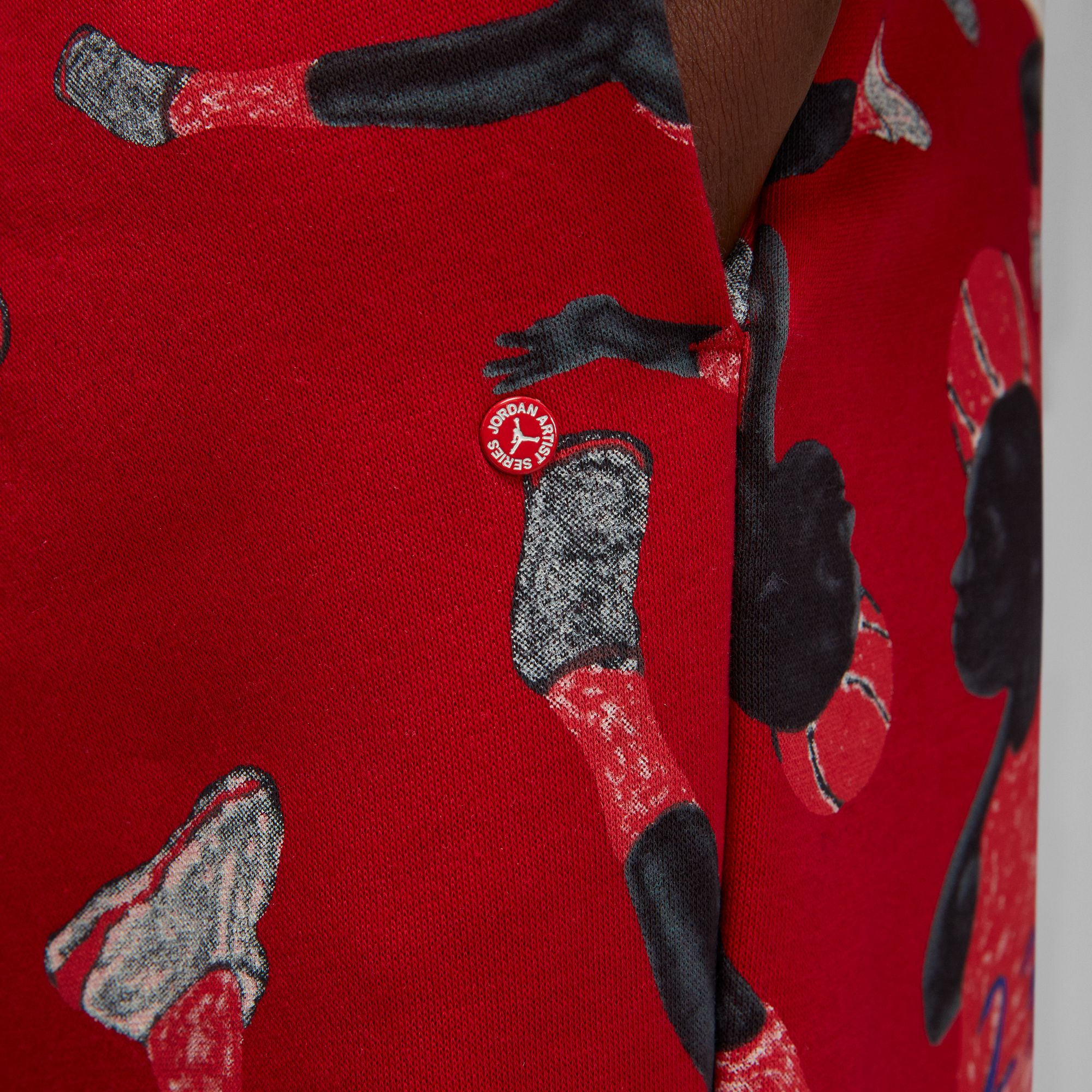 Nike Jordan Brooklyn Fleece Printed Kadın Eşofman Altı