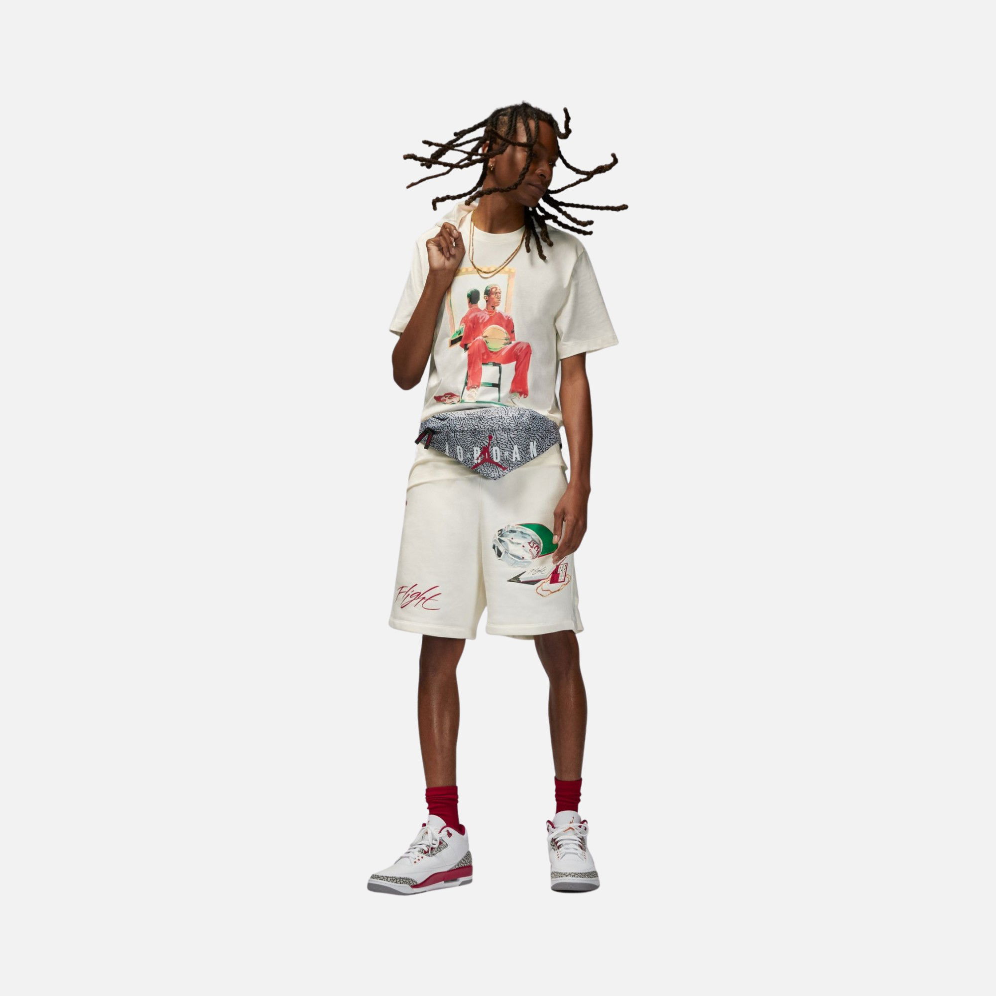 Nike Jordan Flight Artist Photo Short-Sleeve Erkek Tişört