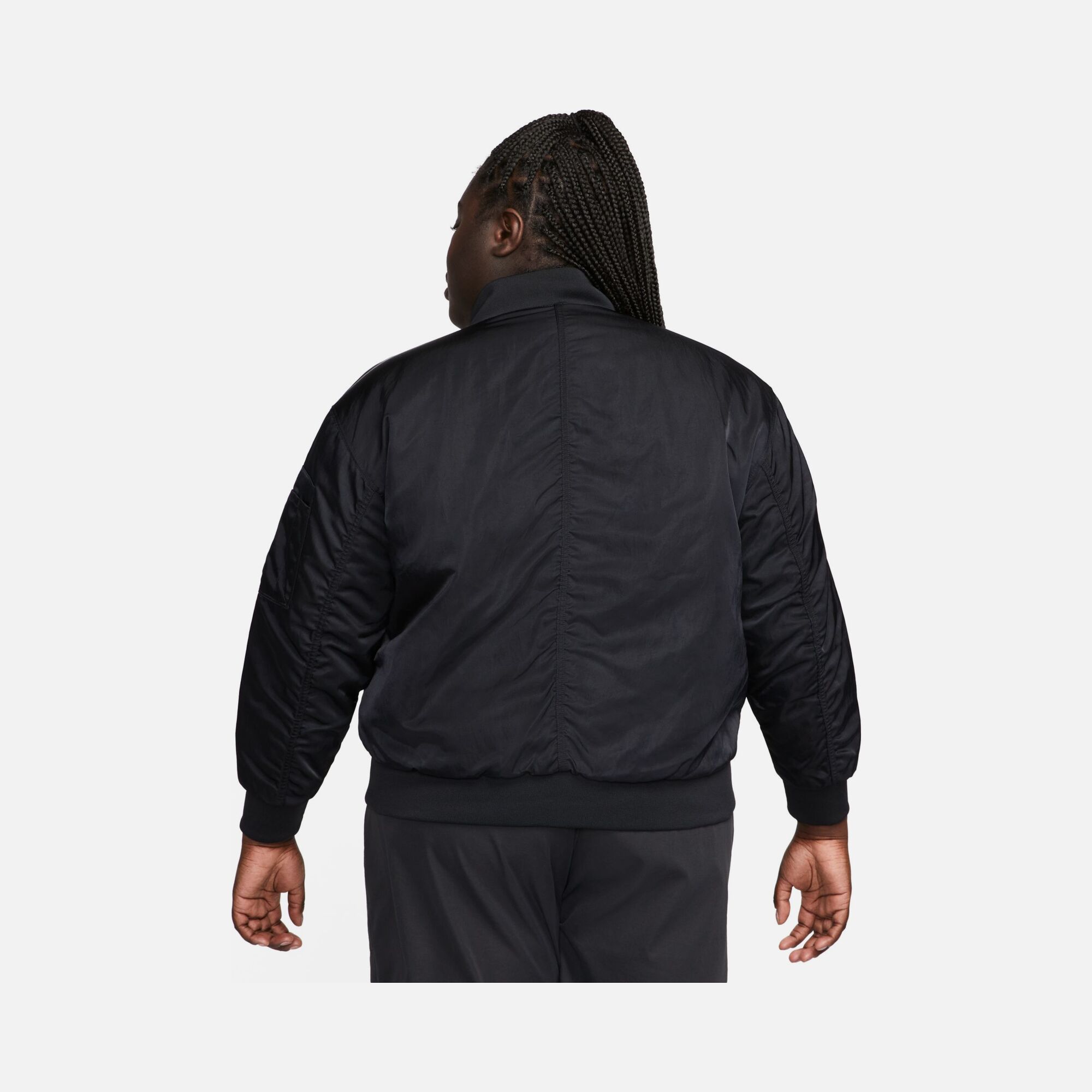 Nike Sportswear Reversible Varsity Bomber Full-Zip (Plus Size) Kadın Ceket