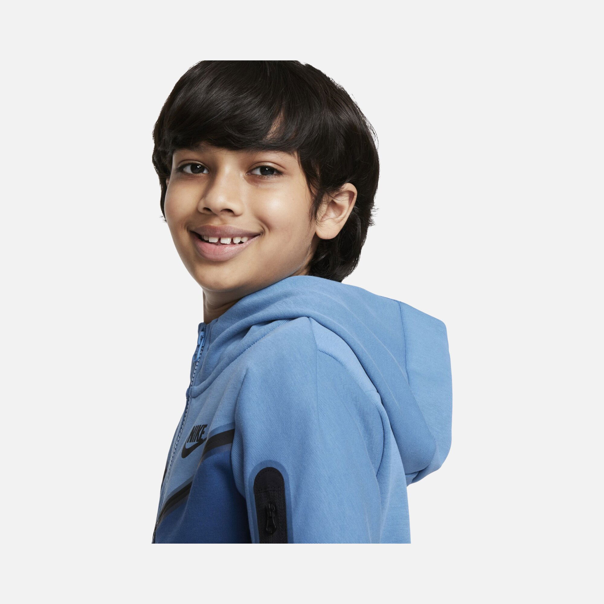 Nike Sportswear Tech Fleece Full-Zip Hoodie (Boys') Çocuk Sweatshirt