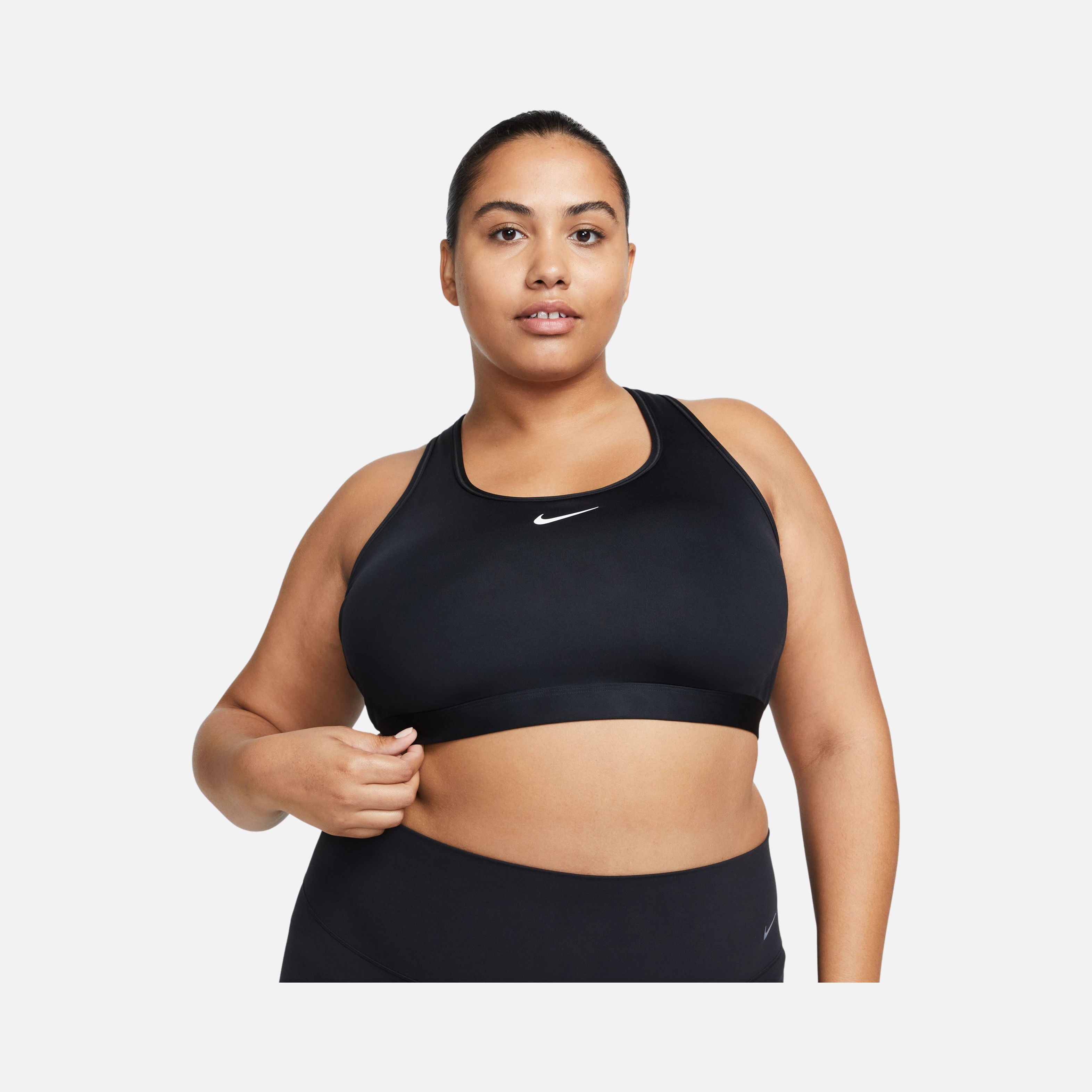 Nike Swoosh Medium-Support Padded Training (Plus Size) Kadın Bra