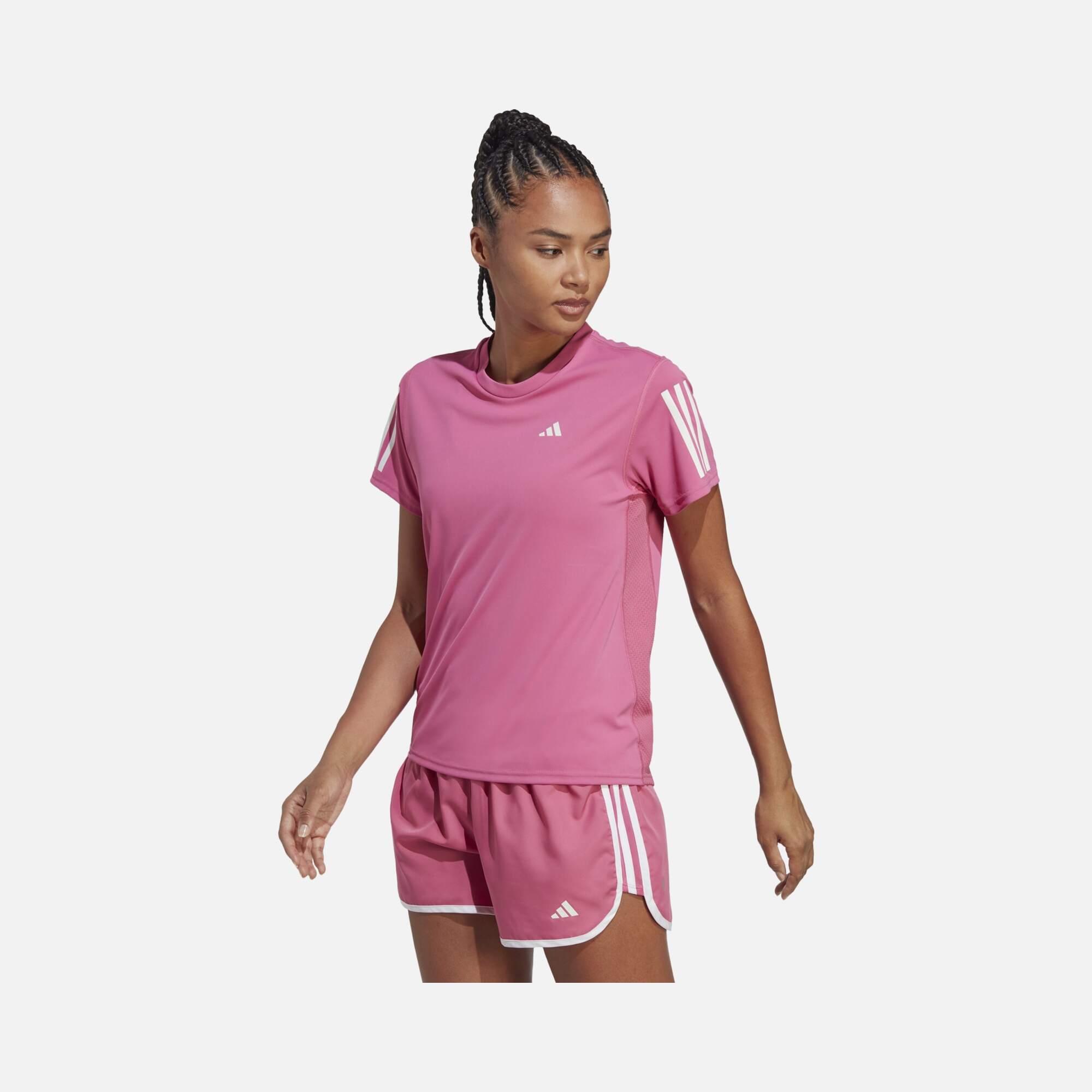adidas Own the Run Regular-Fit Running Short-Sleeve Kadın Tişört