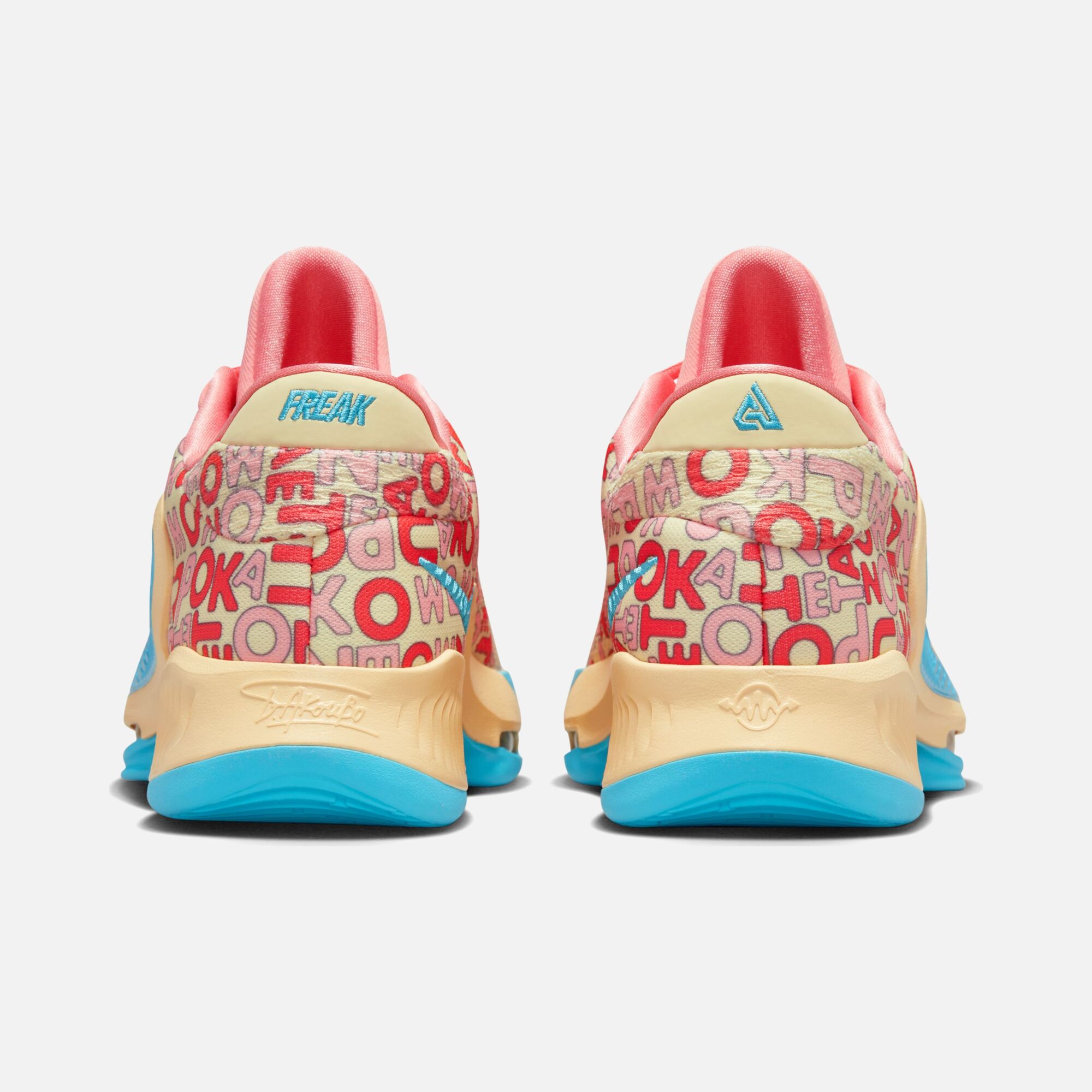 Nike Zoom Freak 4 ''Reverse Swoosh Logo'' Erkek Basketbol Ayakkabısı