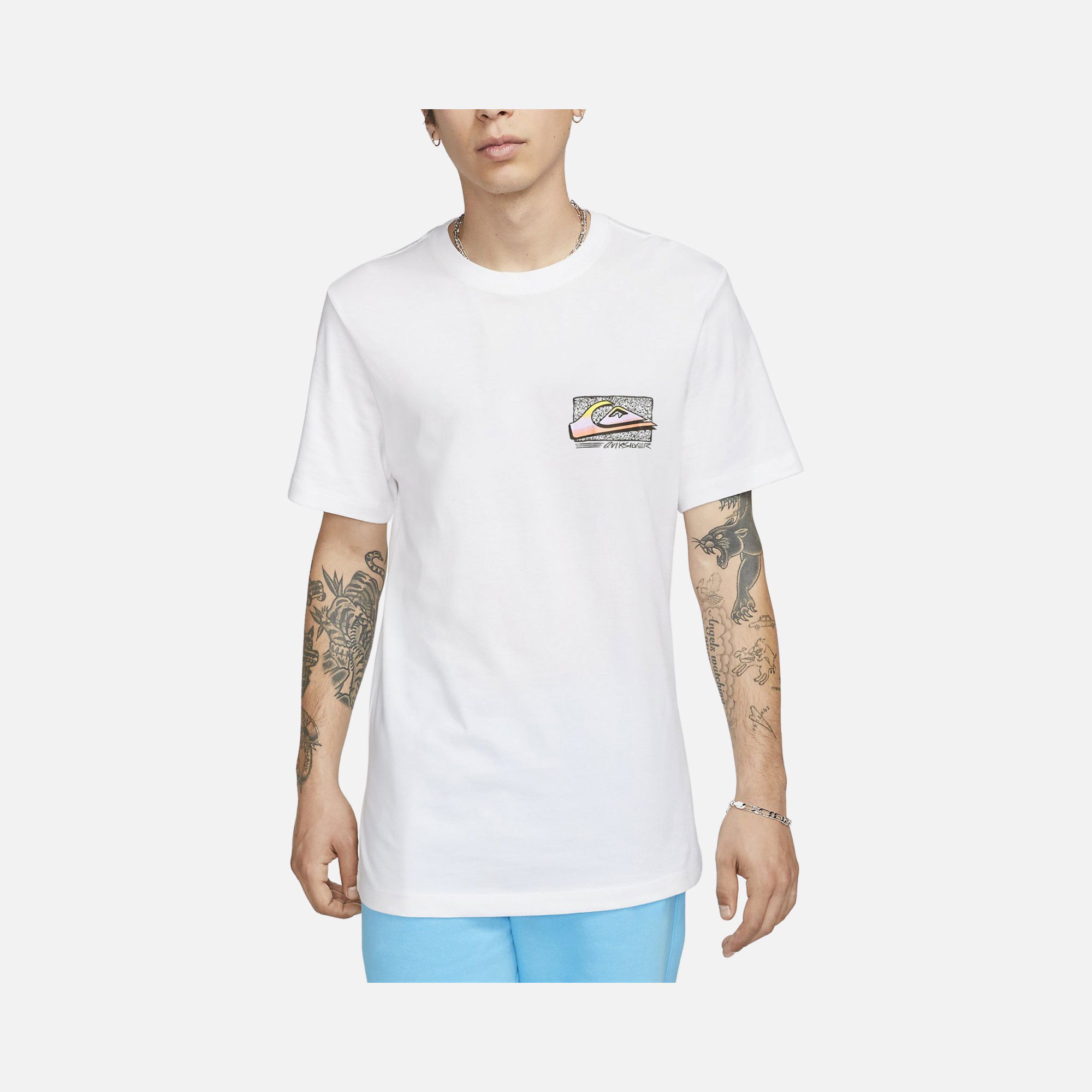 Quiksilver Sportswear Retrofade Short-Sleeve Erkek Tişört