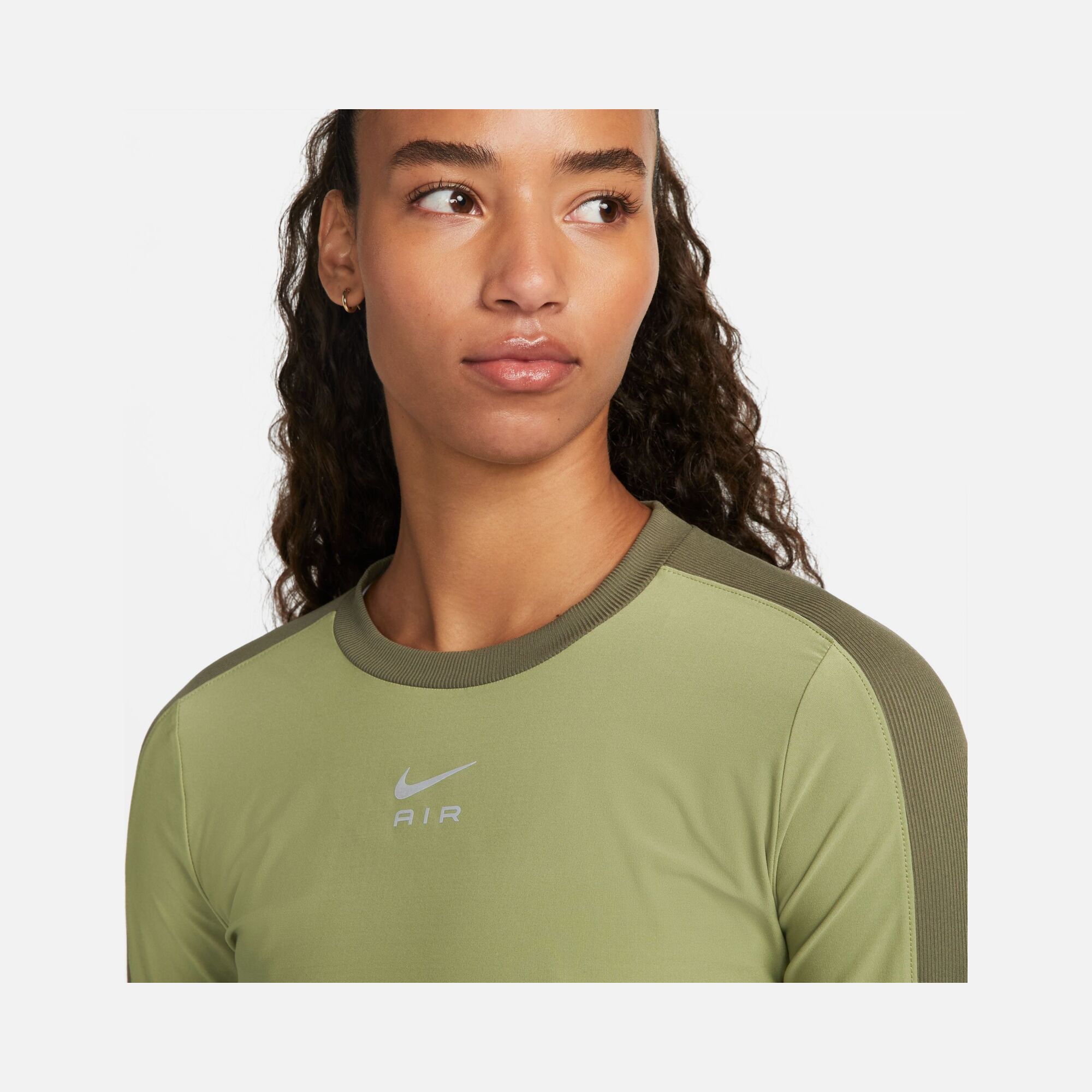 Nike Dri-Fit Air Running Long-Sleeve Kadın Tişört