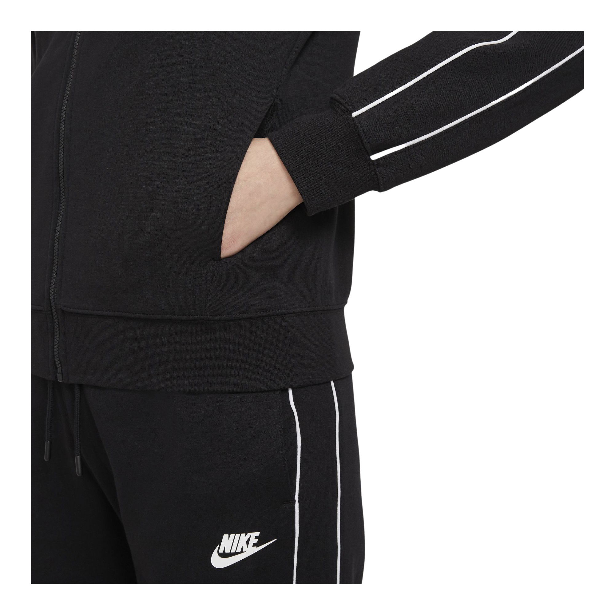 Nike Sportswear Millennium Essential Fleece Full-Zip Hoodie Kadın Sweatshirt