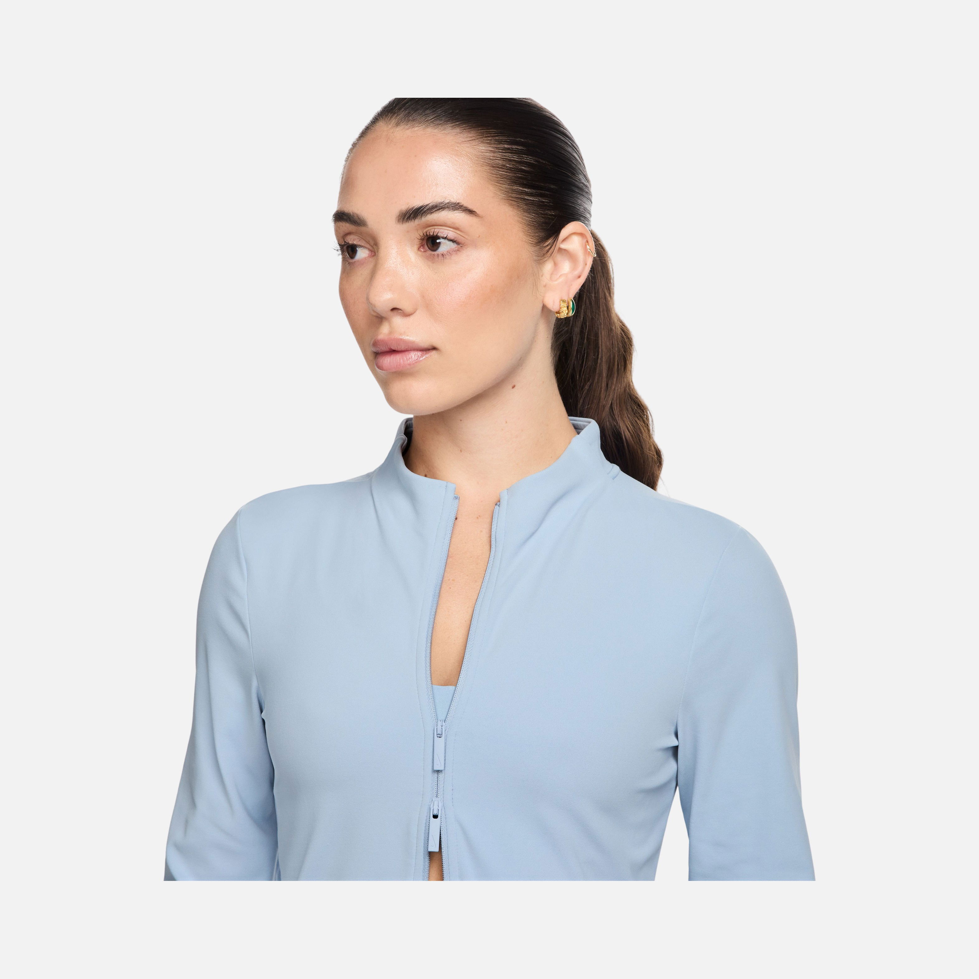 Nike Zenvy Dri-Fit Training Full-Zip Long-Sleeve Kadın Ceket