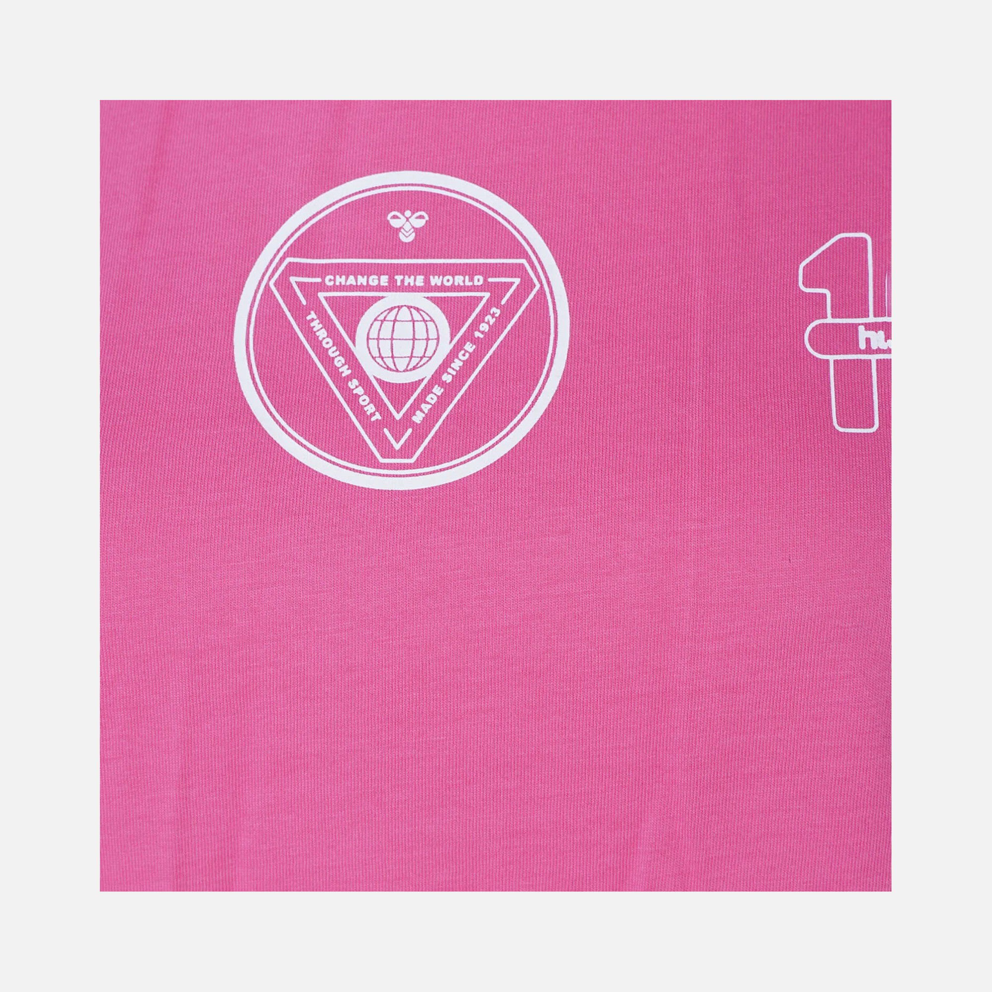 Hummel Sportswear T-IC Icona Boxy Unity Logo Short-Sleeve Kadın Tişört