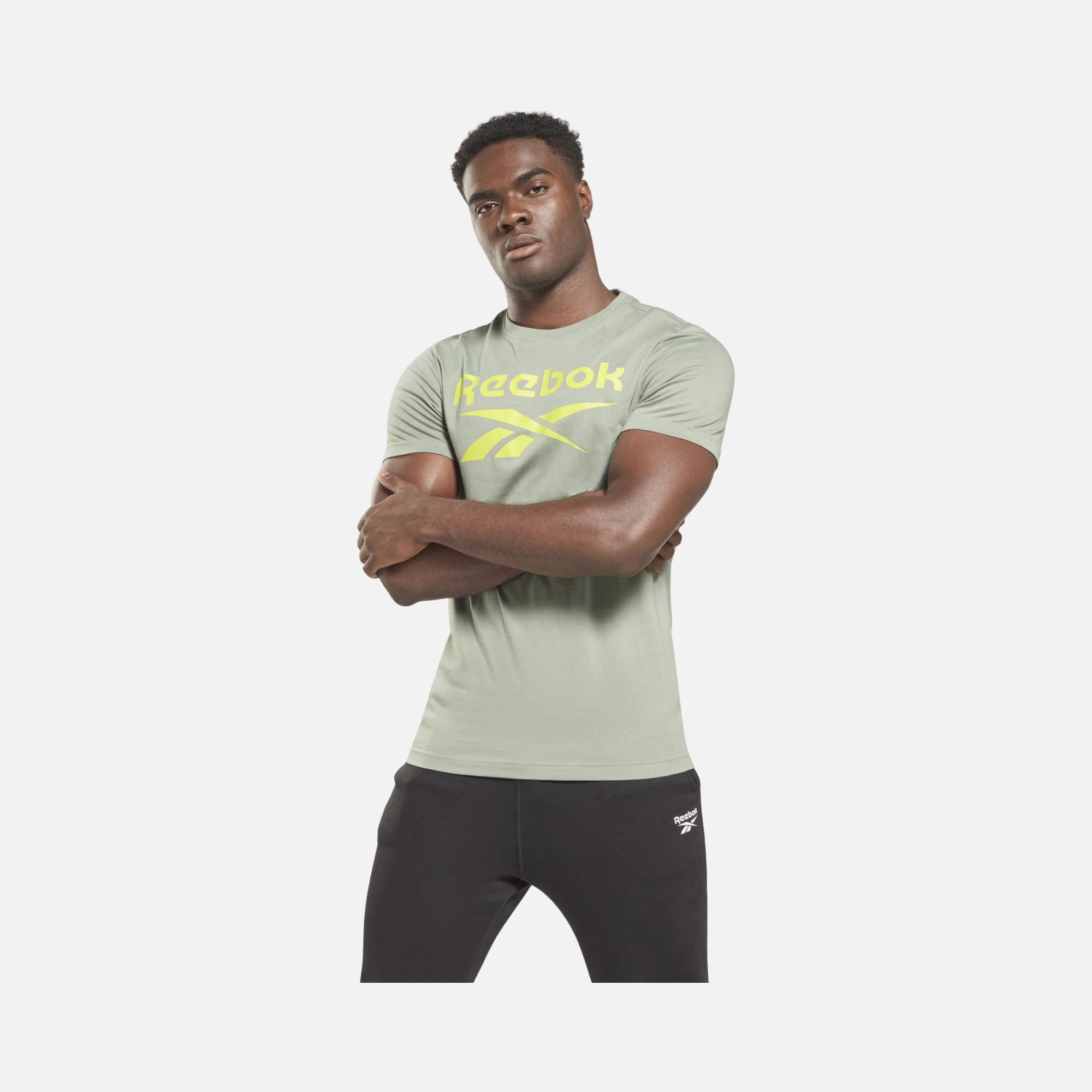 Reebok Sportswear Identity Graphic Short-Sleeve Erkek Tişört