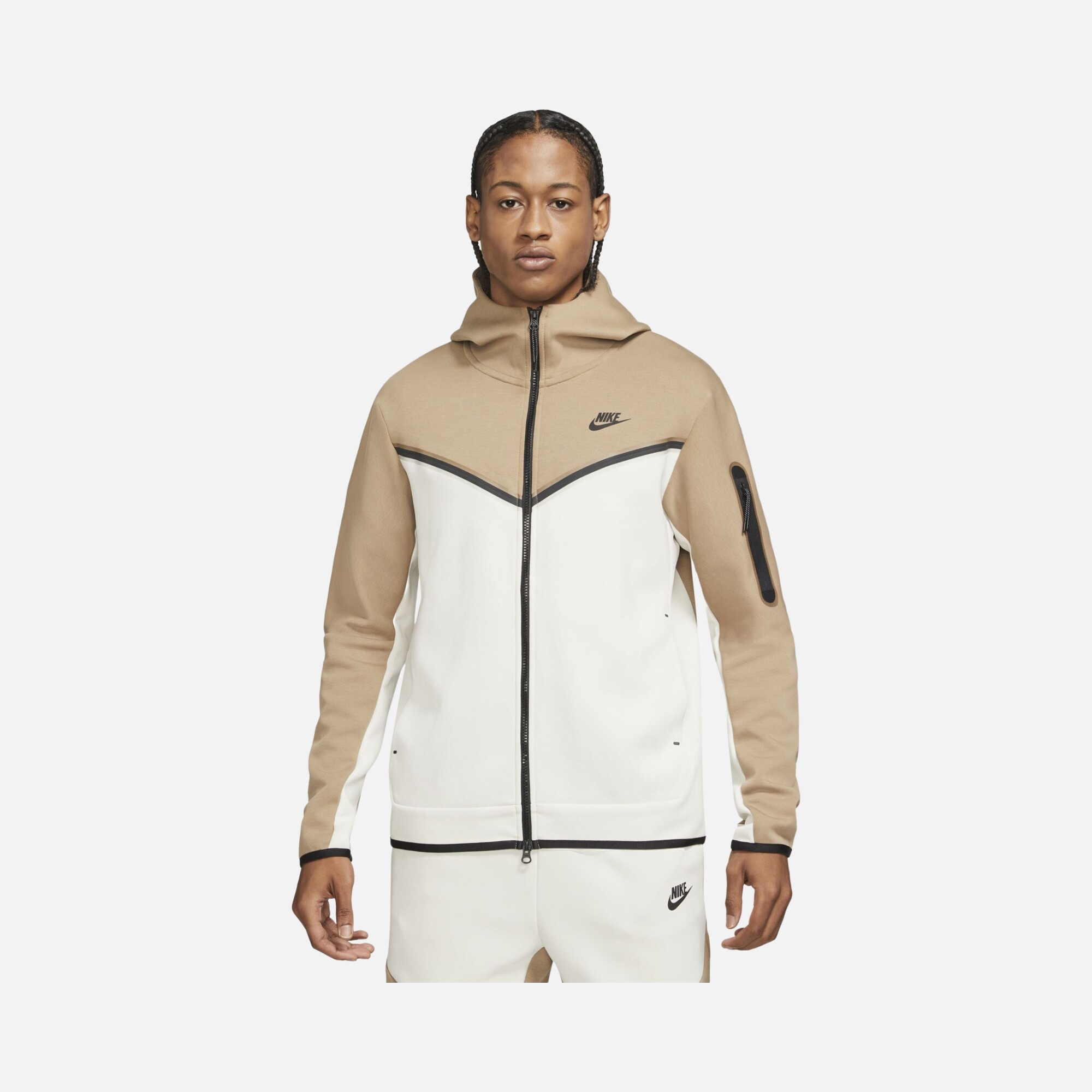 Nike Sportswear Tech Fleece Full-Zip Hoodie Erkek Sweatshirt