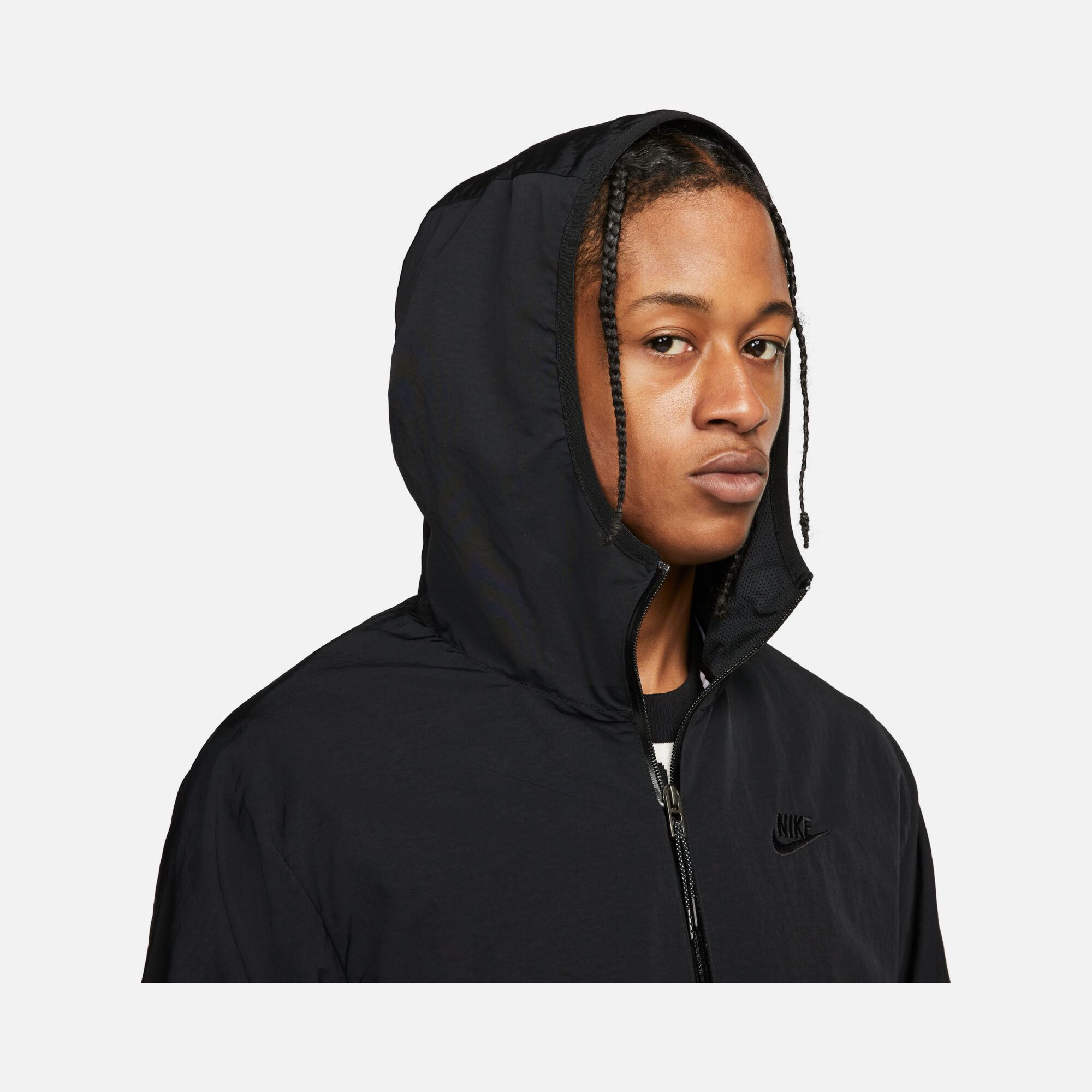 Nike Sportswear Tech Woven Lined Full-Zip Hoodie Erkek Ceket