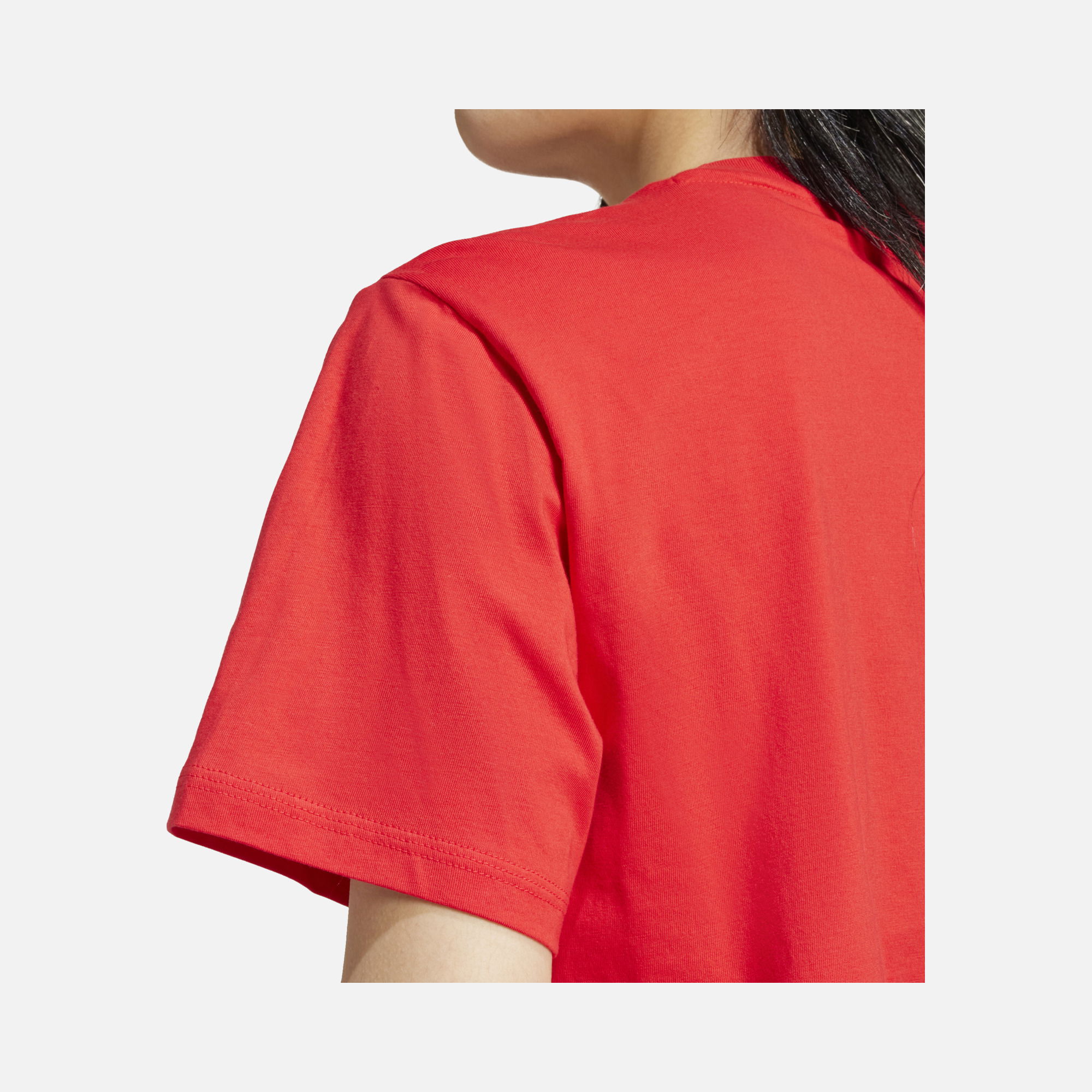 adidas Sportswear Essentials Small Logo Cotton Crew Neck Short-Sleeve Kadın Tişört