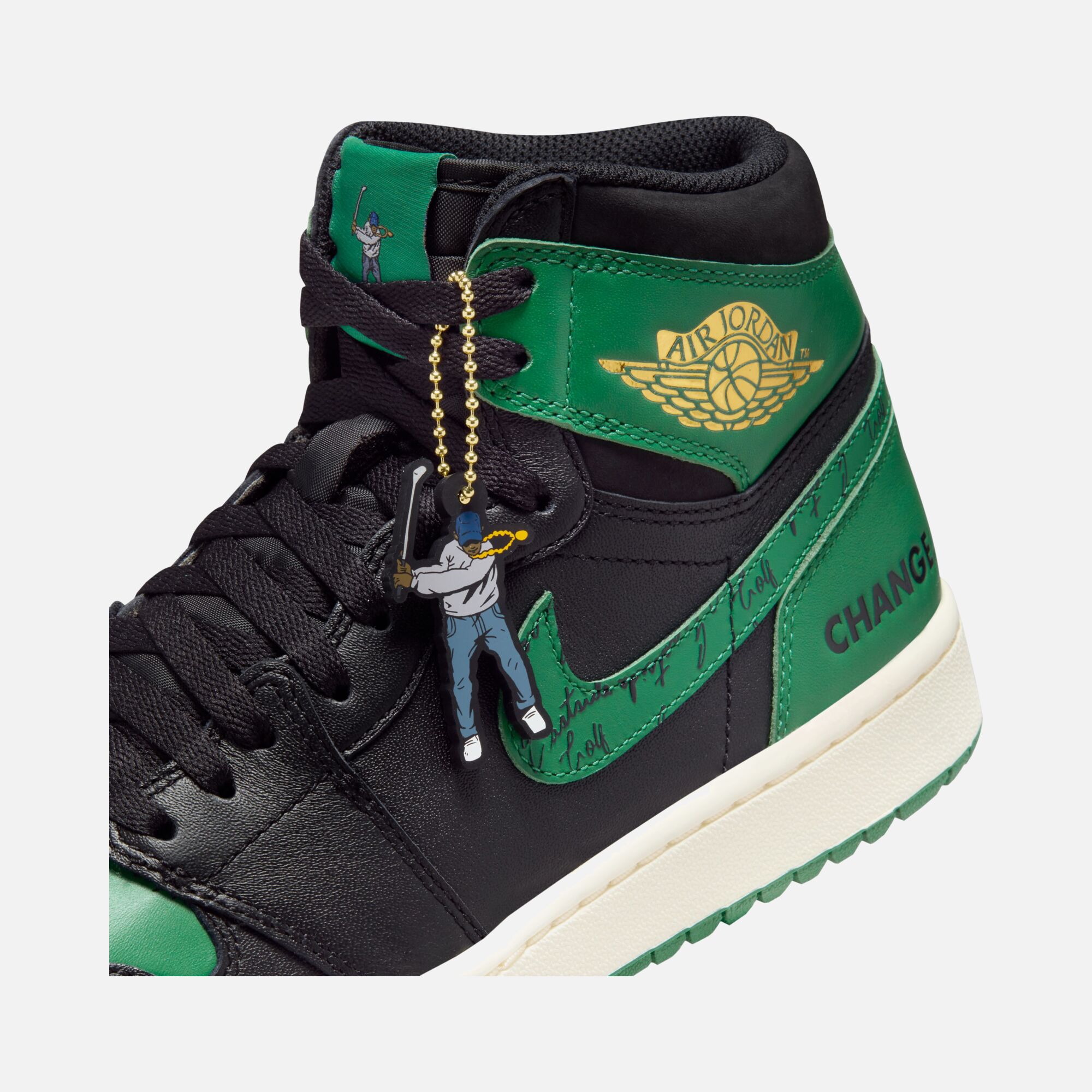 Nike Air Jordan 1 High G x Change. Erkek Spor Ayakkabı