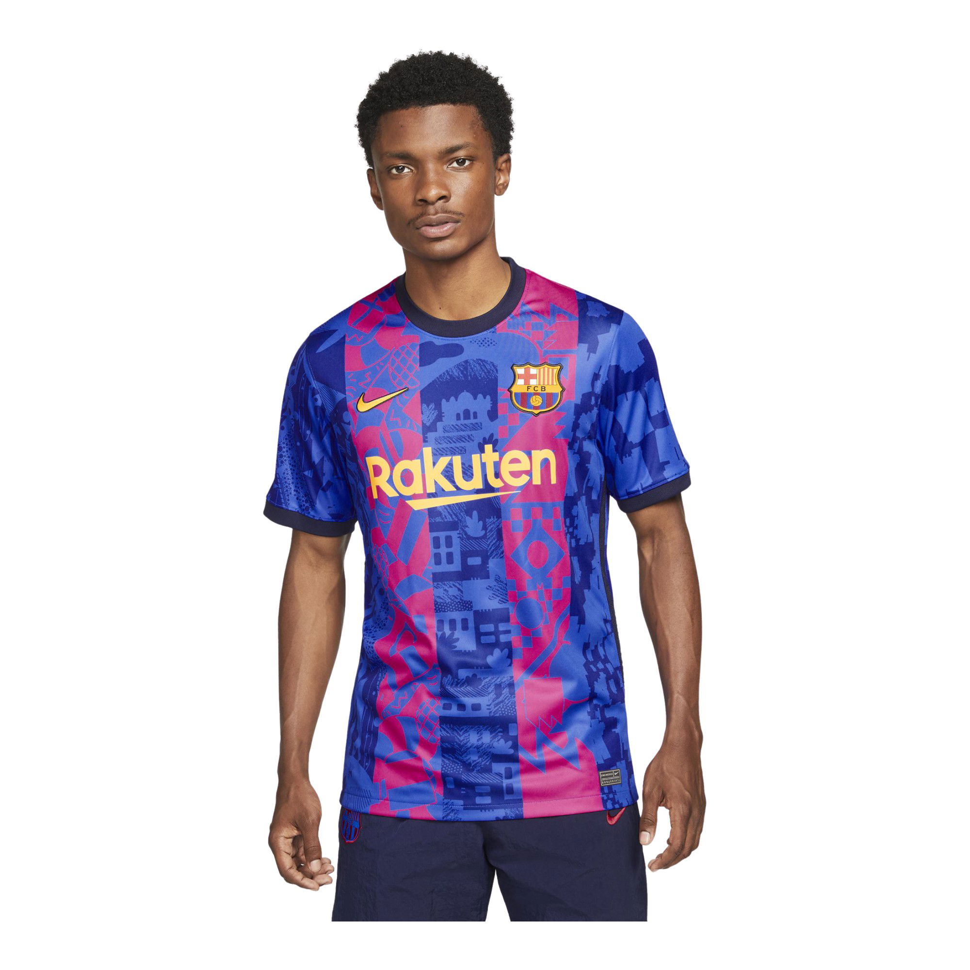 Nike FC Barcelona 2021-2022 Stadyum Üçüncü Takım Erkek Forma