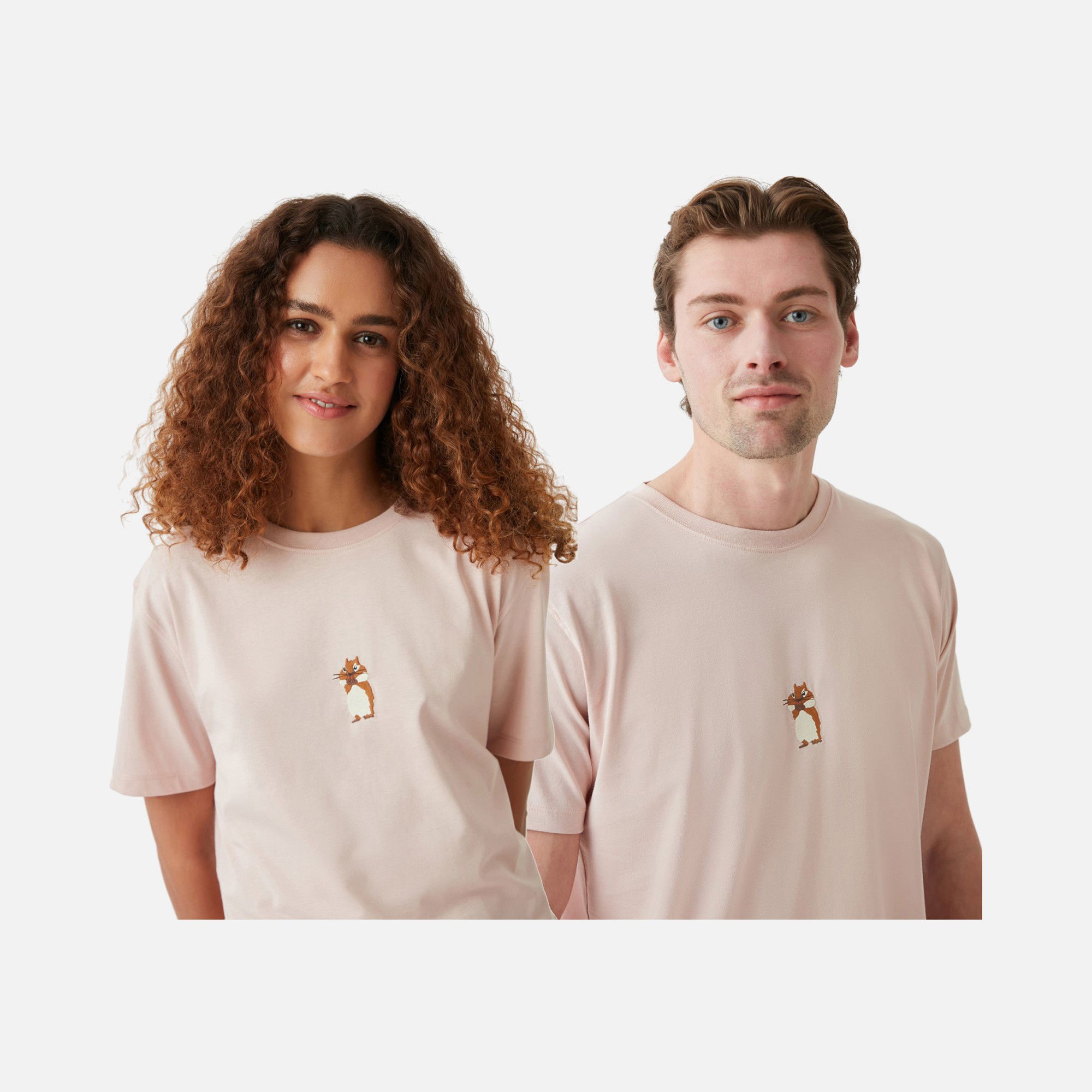 WWF Sportswear Yavru Sincap Embroidered Short-Sleeve Unisex Tişört