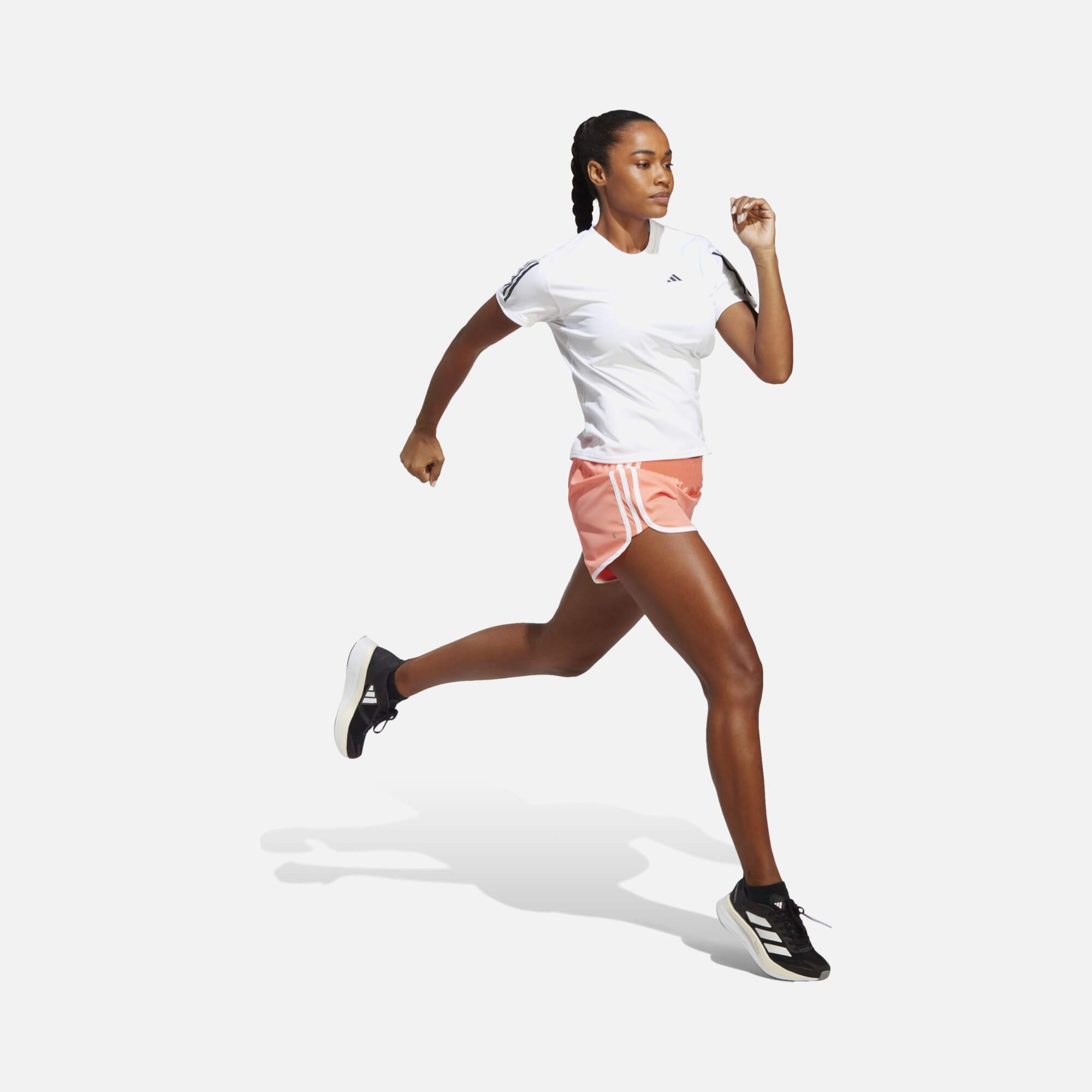 adidas Own the Run Regular-Fit Running Short-Sleeve Kadın Tişört