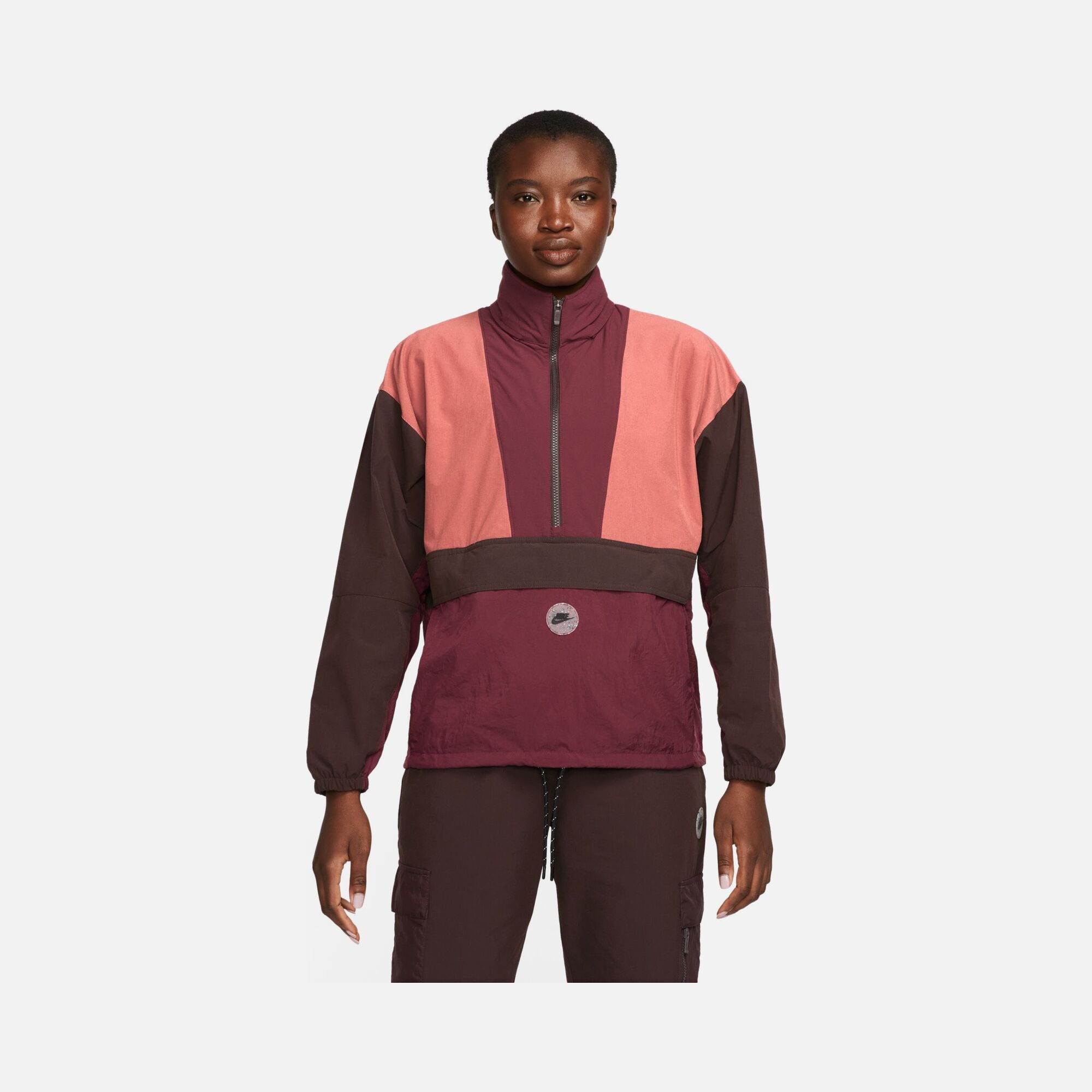 Nike Sportswear Revolution Sport Utility Recoverable Half-Zip Hoodie Kadın Ceket