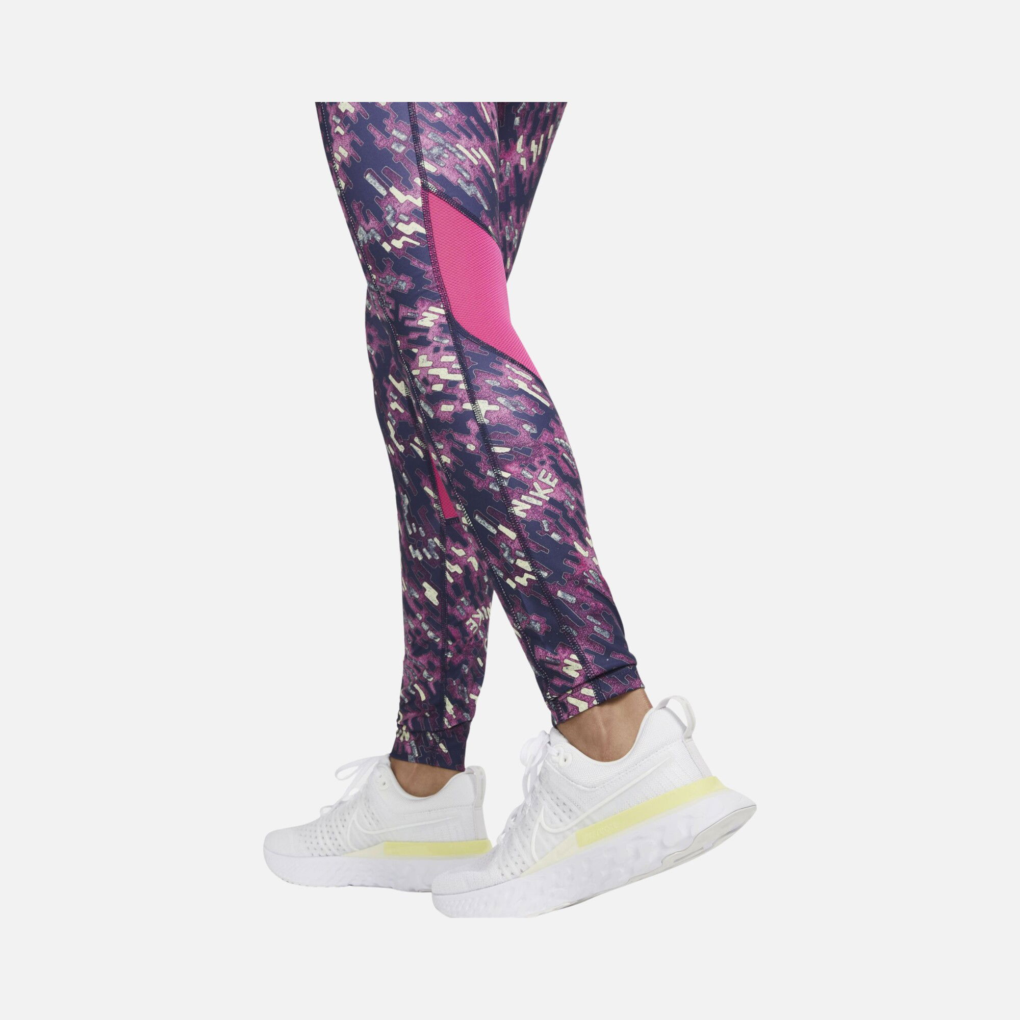Nike Dri-Fit Epic Fast Mid-Rise Printed Running Kadın Tayt