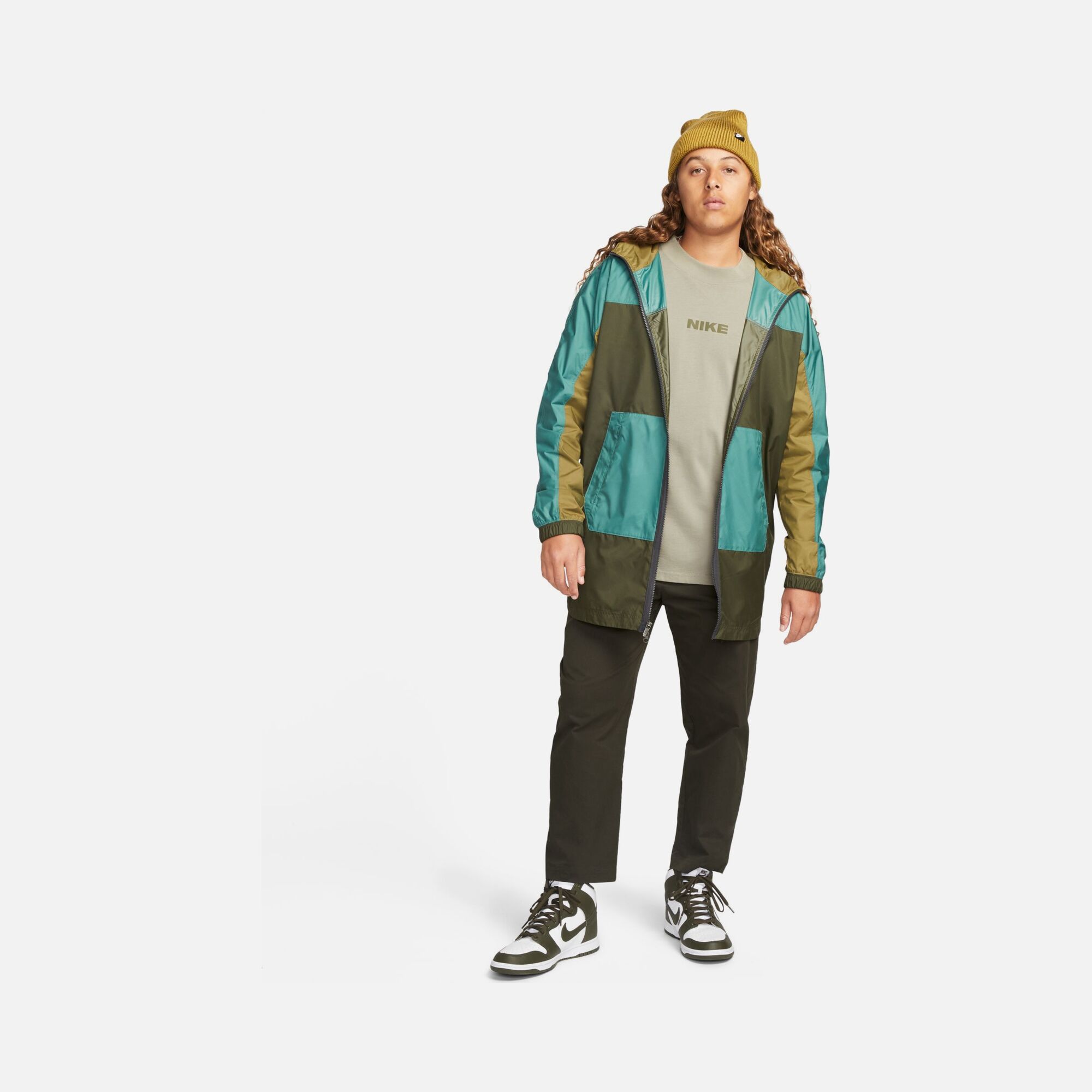 Nike Sportswear Sport Utility Woven Recoverable Full-Zip Hoodie Erkek Ceket