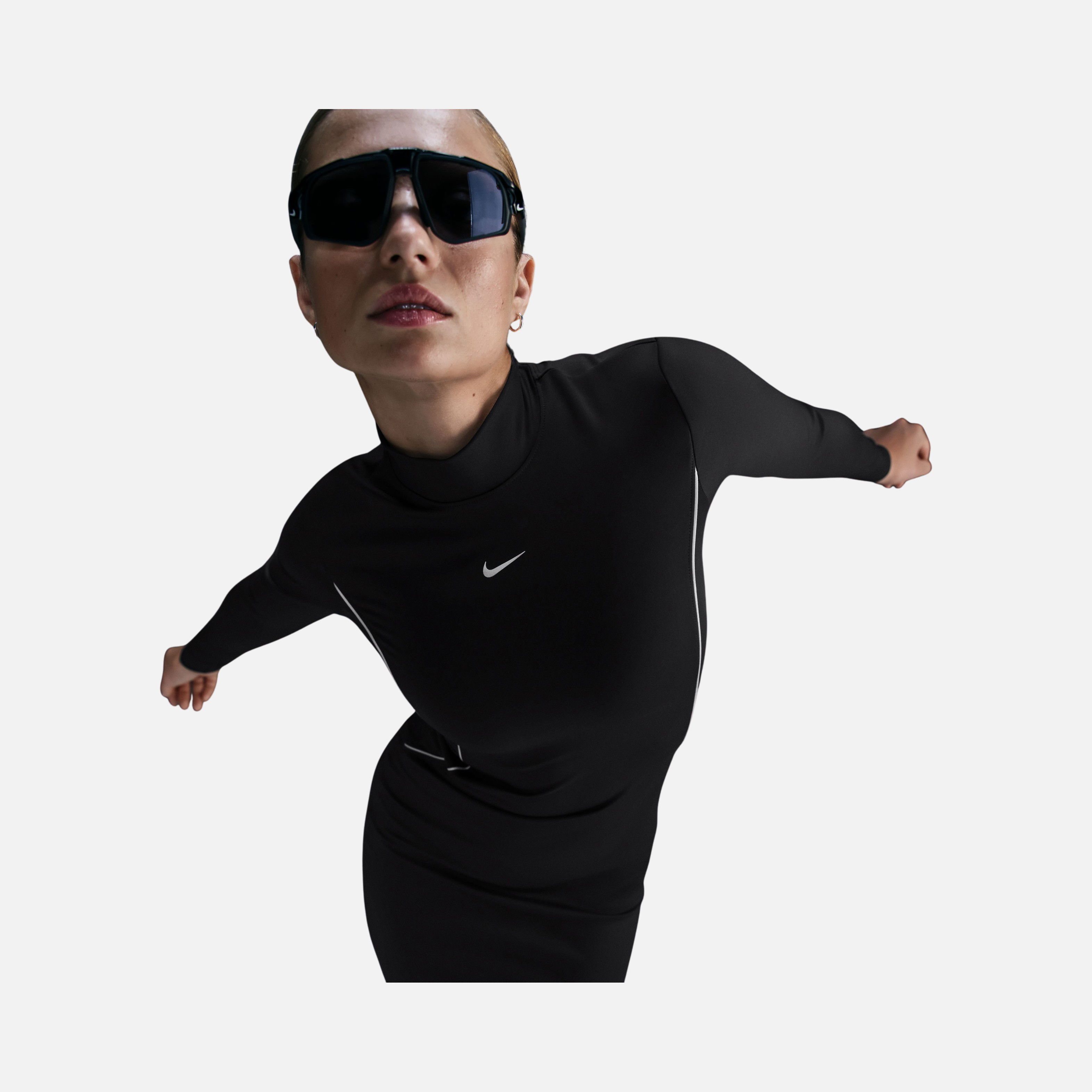 Nike Sportswear Gel Fitted Long Sleeve Kadın Elbise