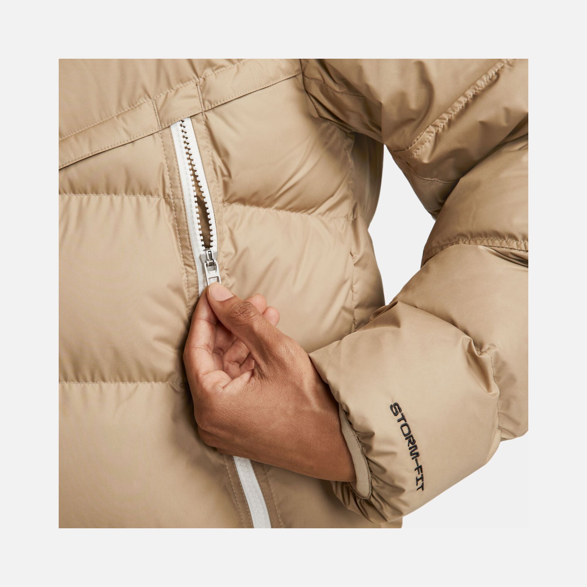 Nike Sportswear Storm-Fit Windrunner Primaloft ® Filled Full-Zip Hoodie Erkek Parka