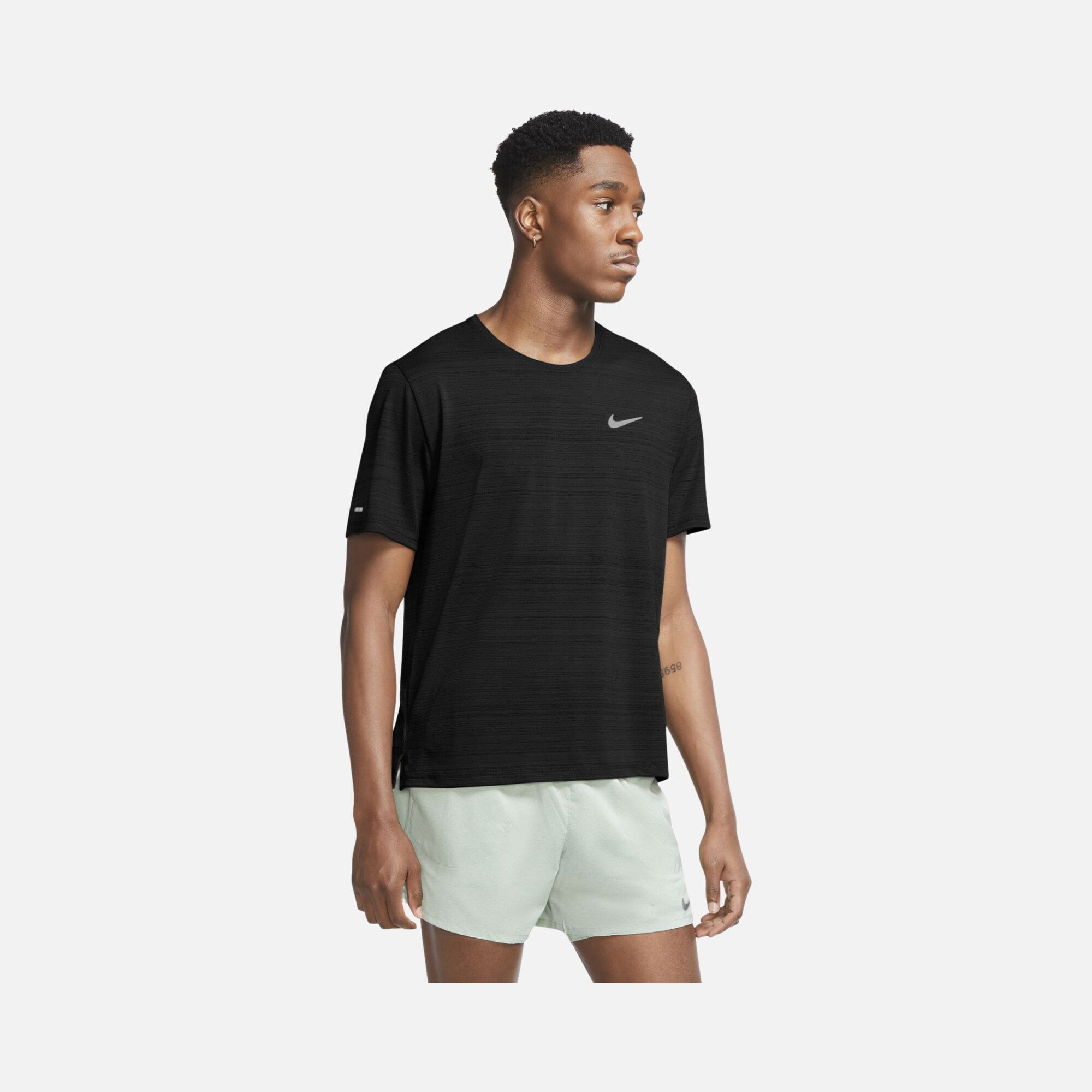 Nike Dri-Fit Miler Running Short-Sleeve Erkek Tişört