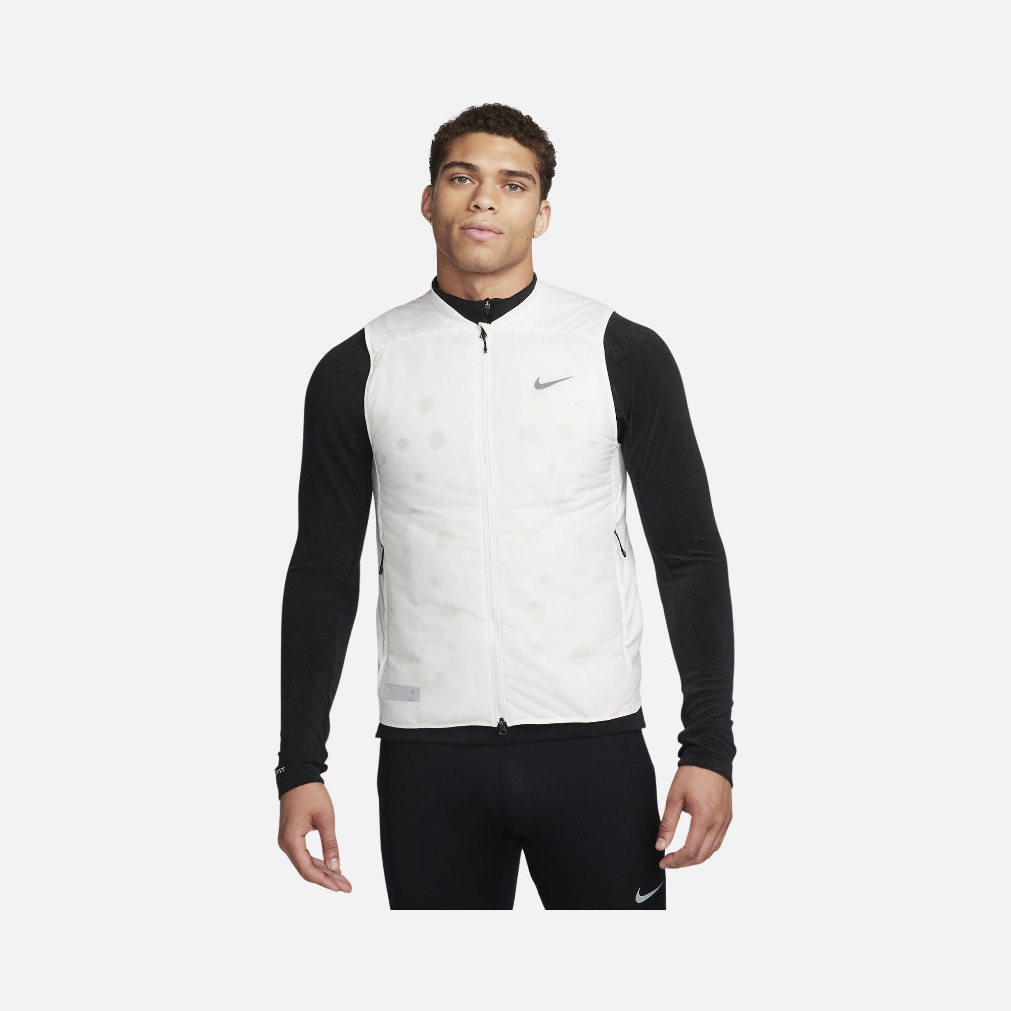 Nike Running Division AeroLayer Therma-Fit ADV Full-Zip Erkek Yelek