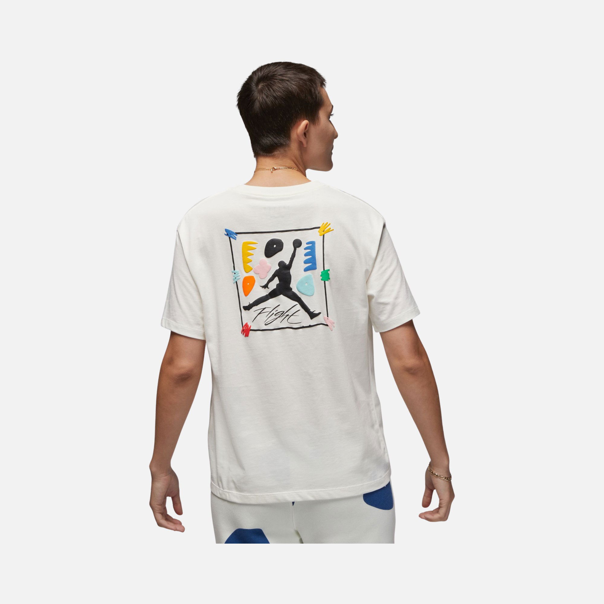 Nike Jordan Flight Graphics Artist Series by Mia Lee Short-Sleeve Kadın Tişört