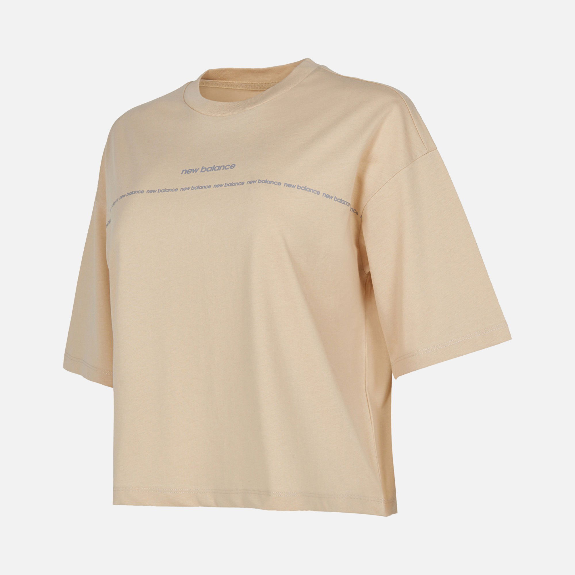 New Balance Sportswear WNT1349 Cropped Short-Sleeve Kadın Tişört