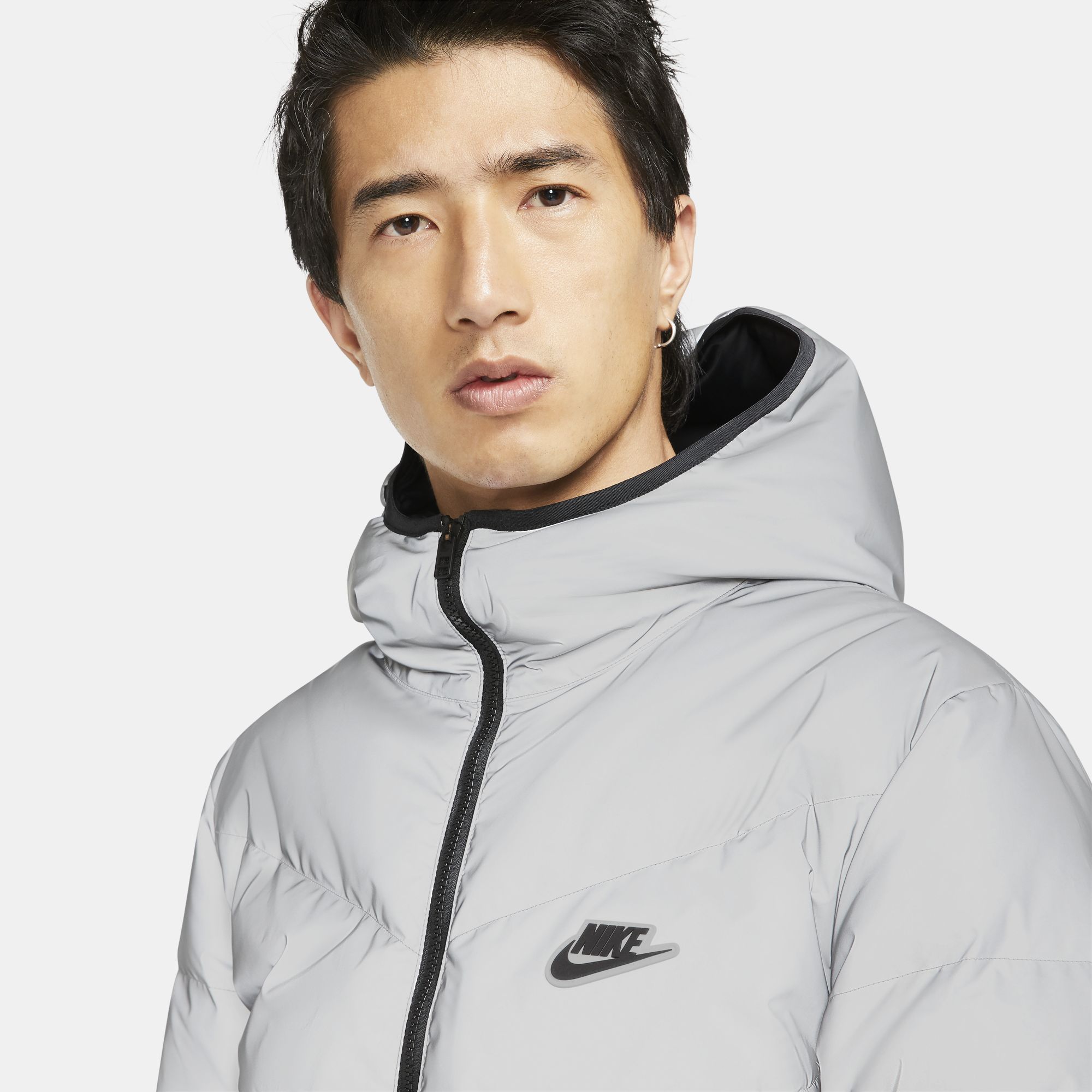 Nike Sportswear Down Fill Windrunner Full-Zip Hoodie Erkek Mont
