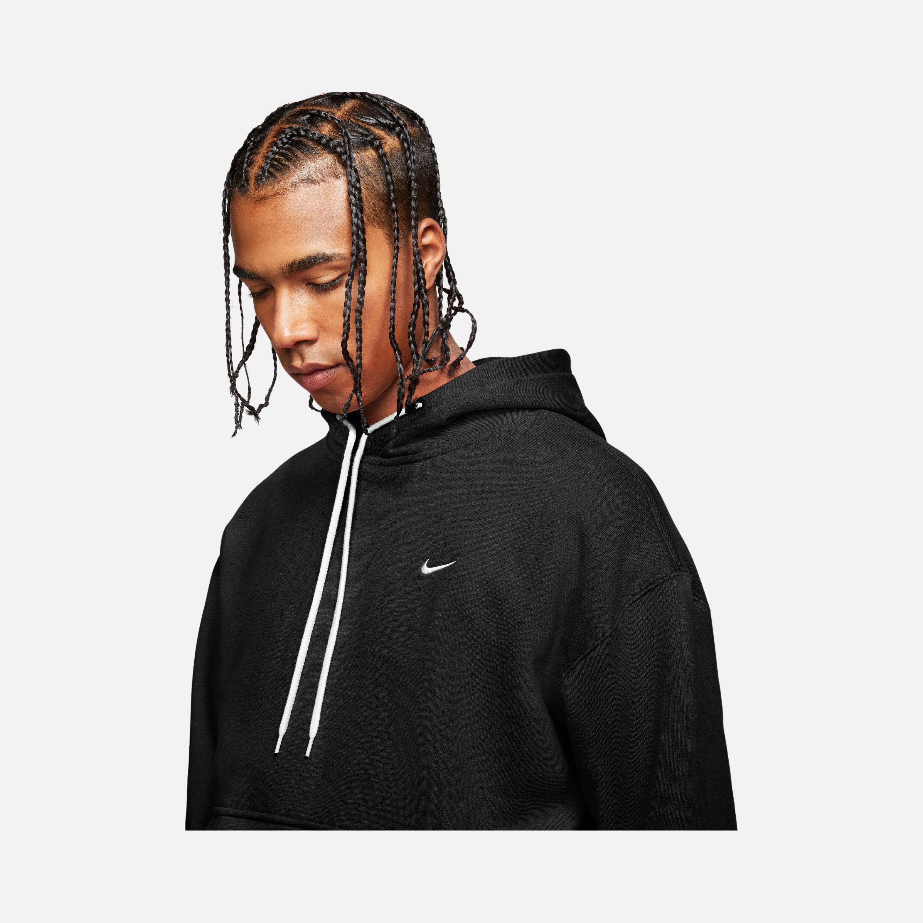 Nike Sportswear Solo Swoosh Fleece Heavyweight Hoodie Erkek Sweatshirt