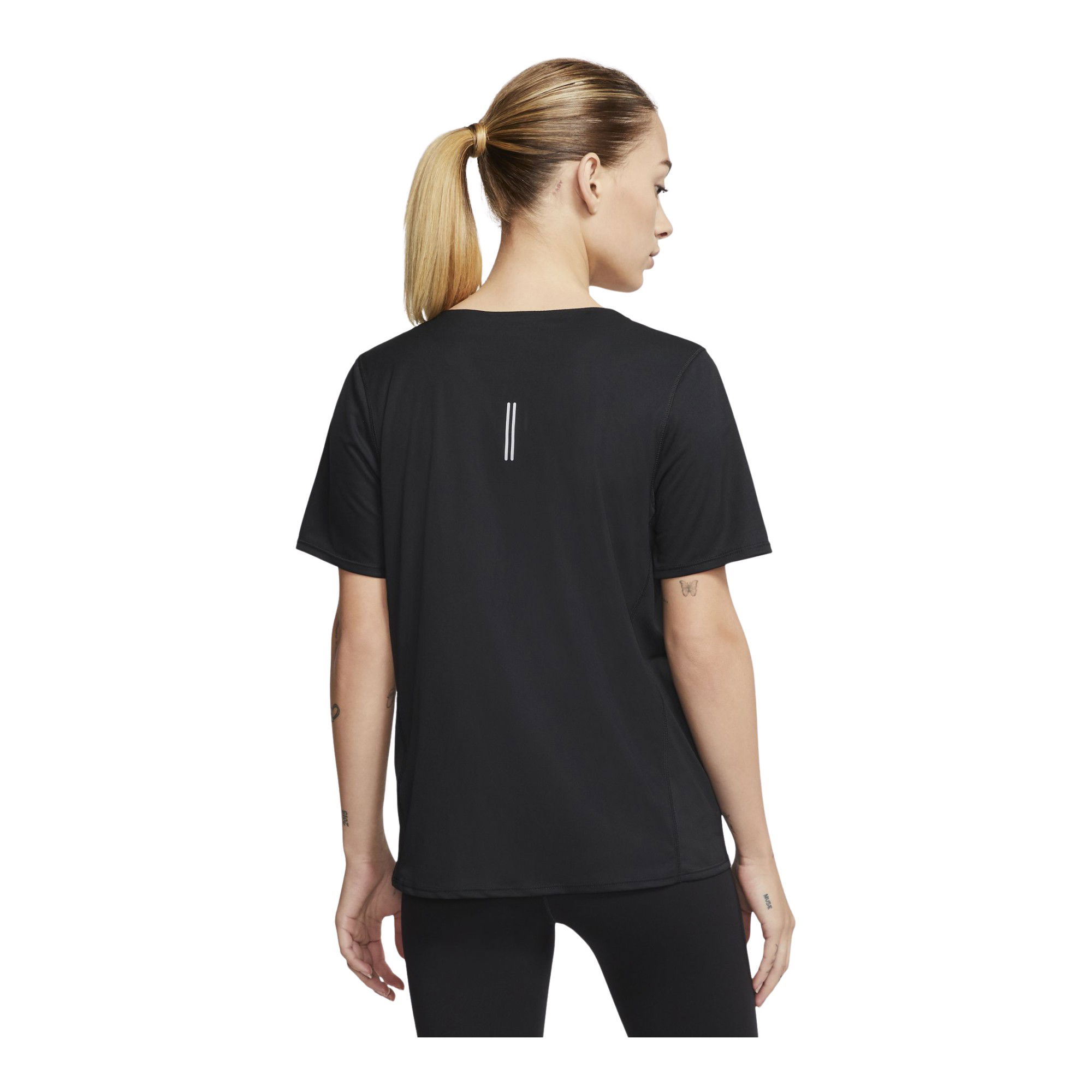 Nike City Sleek Short-Sleeve Running Top Kadın Tişört