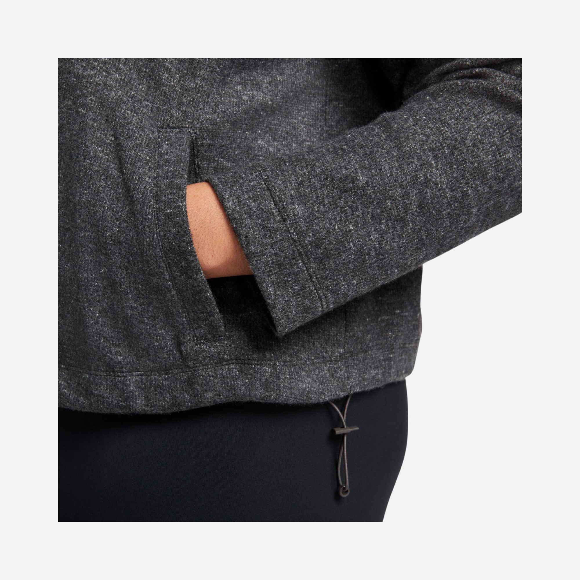 Nike Therma-Fit Training 1/2-Zip Long-Sleeve (Plus Size) Kadın Tişört