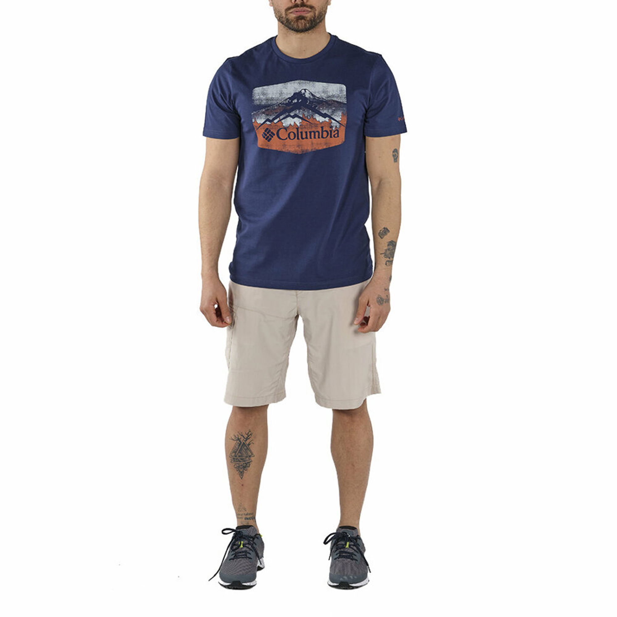 Columbia Hex Landscape Graphic Short-Sleeve Erkek Tişört