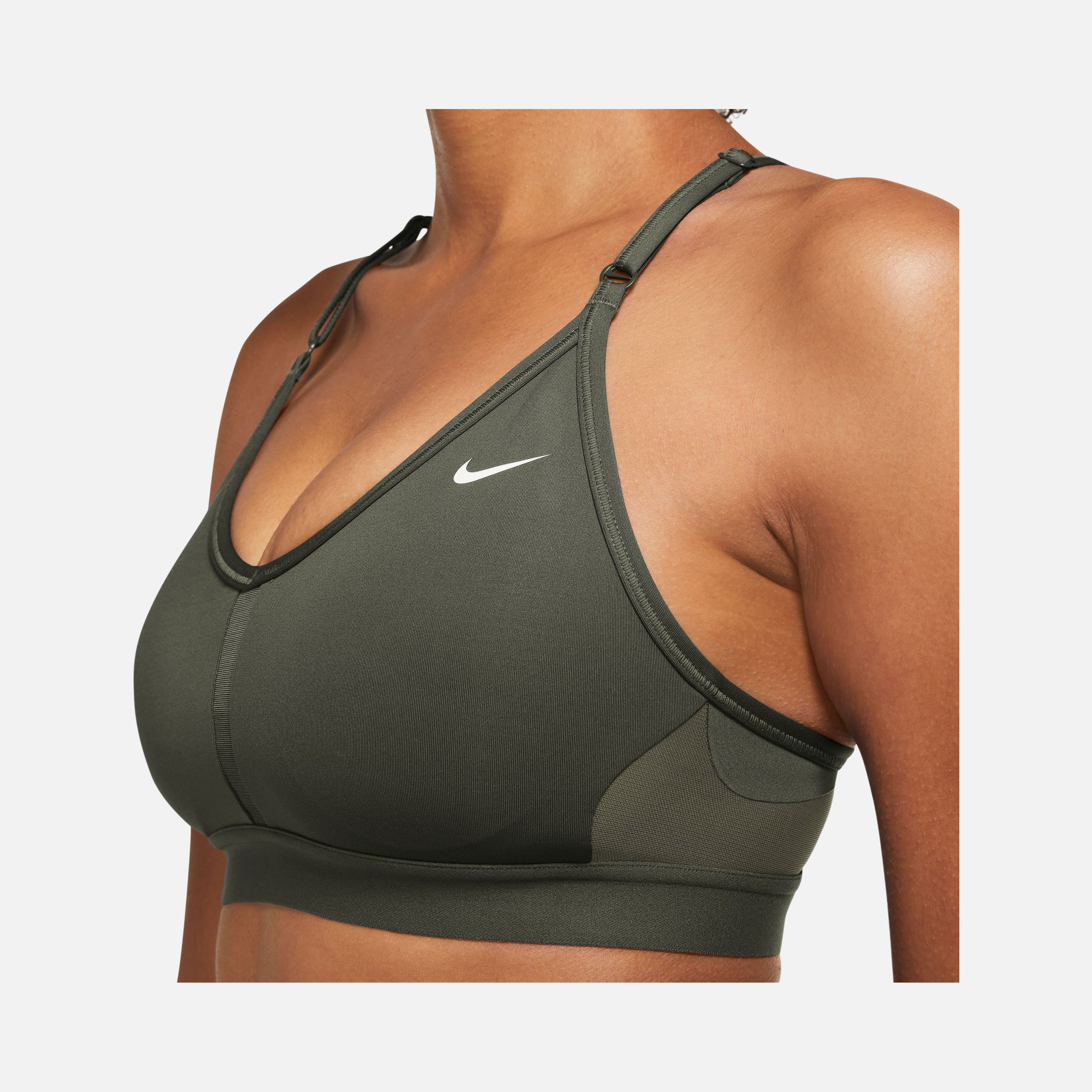 Nike Dri-Fit Indy V Neck Light-Support Sports Training Kadın Bra