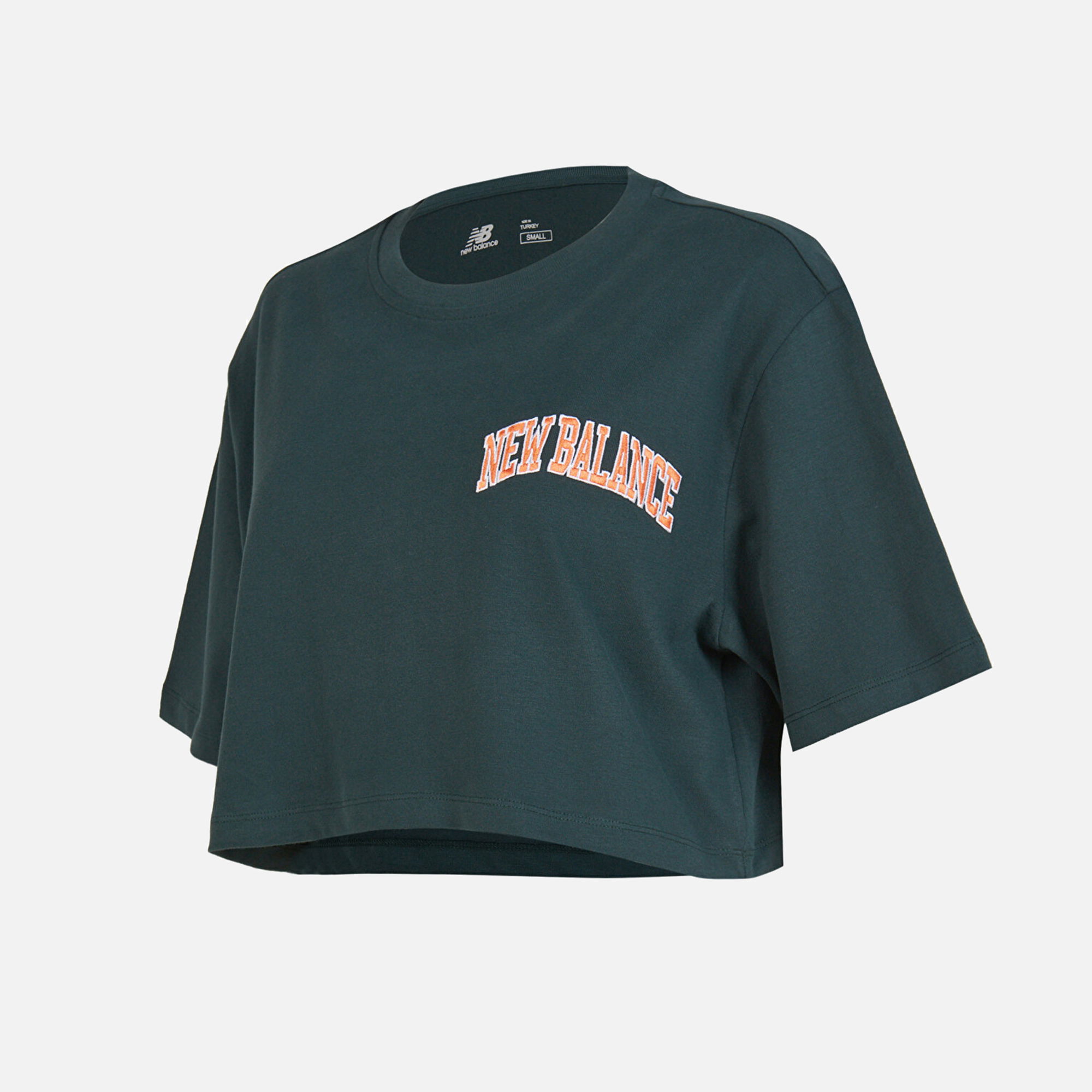 New Balance Sportswear WNT1304 Cropped Short-Sleeve Kadın Tişört