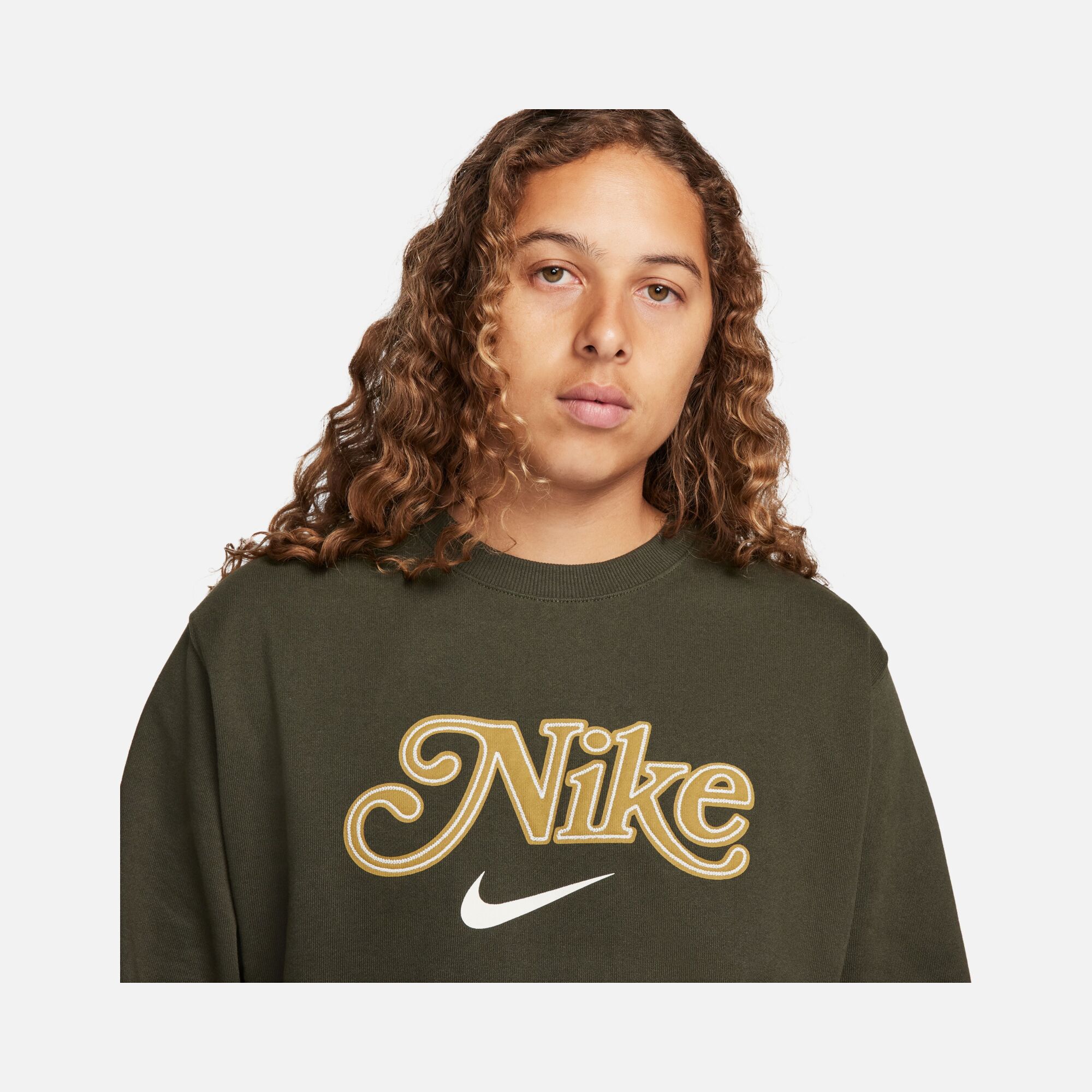 Nike Sportswear Trend Graphic Fleece Erkek Sweatshirt