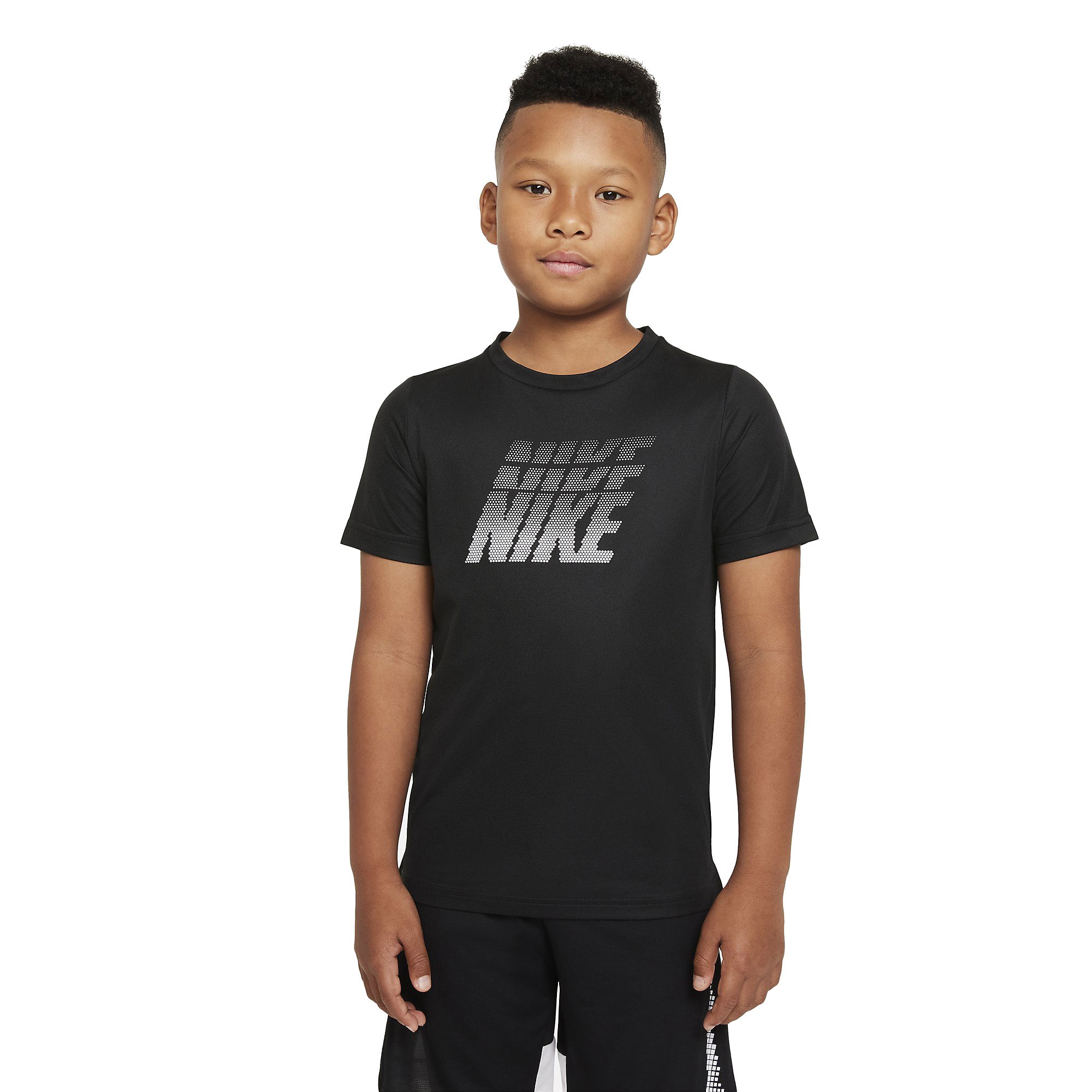 Nike Dri-Fit Breathe Graphic Training Short-Sleeve (Boys') Çocuk Tişört
