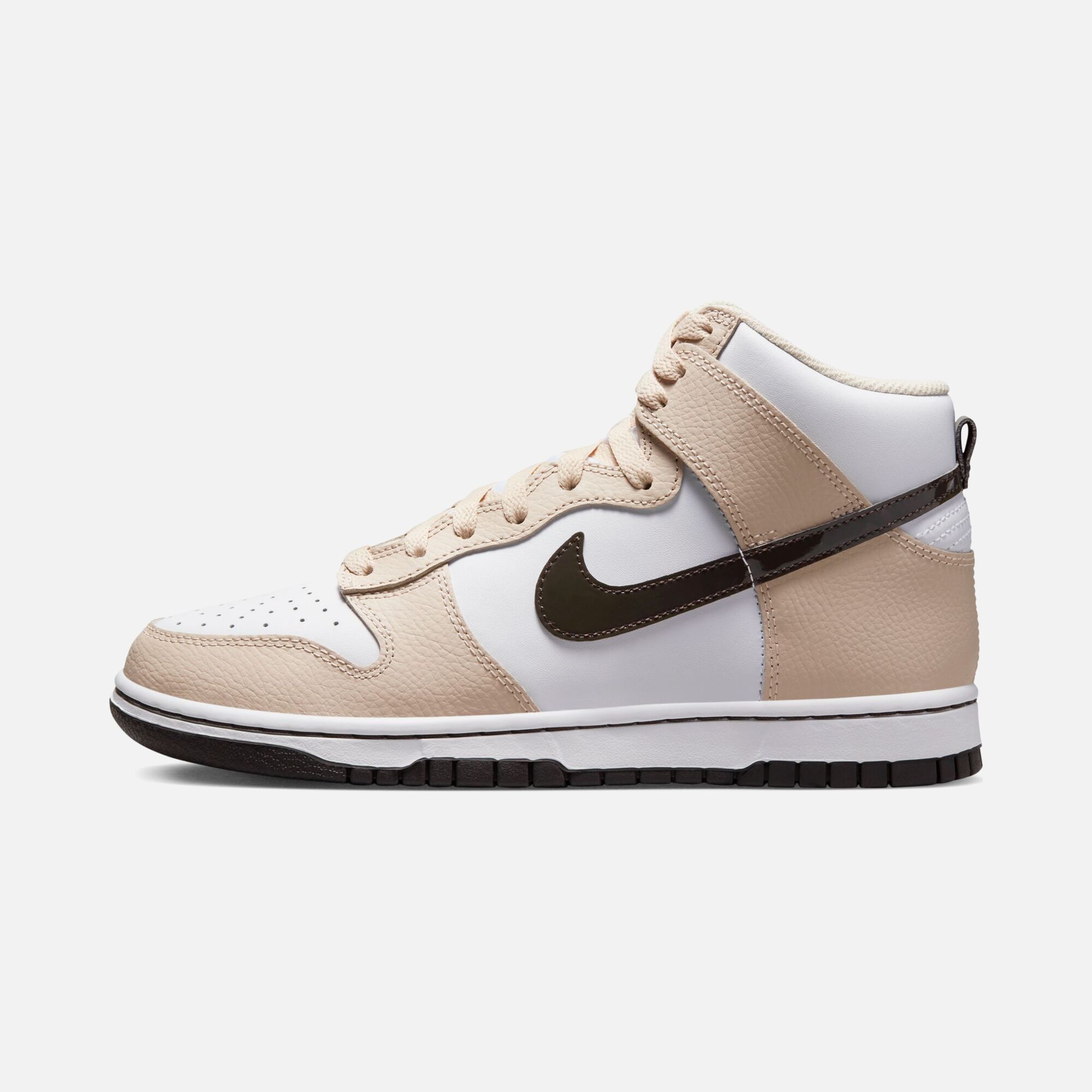 Nike Dunk High ''Patent Leather Swoosh'' Kadın Spor Ayakkabı