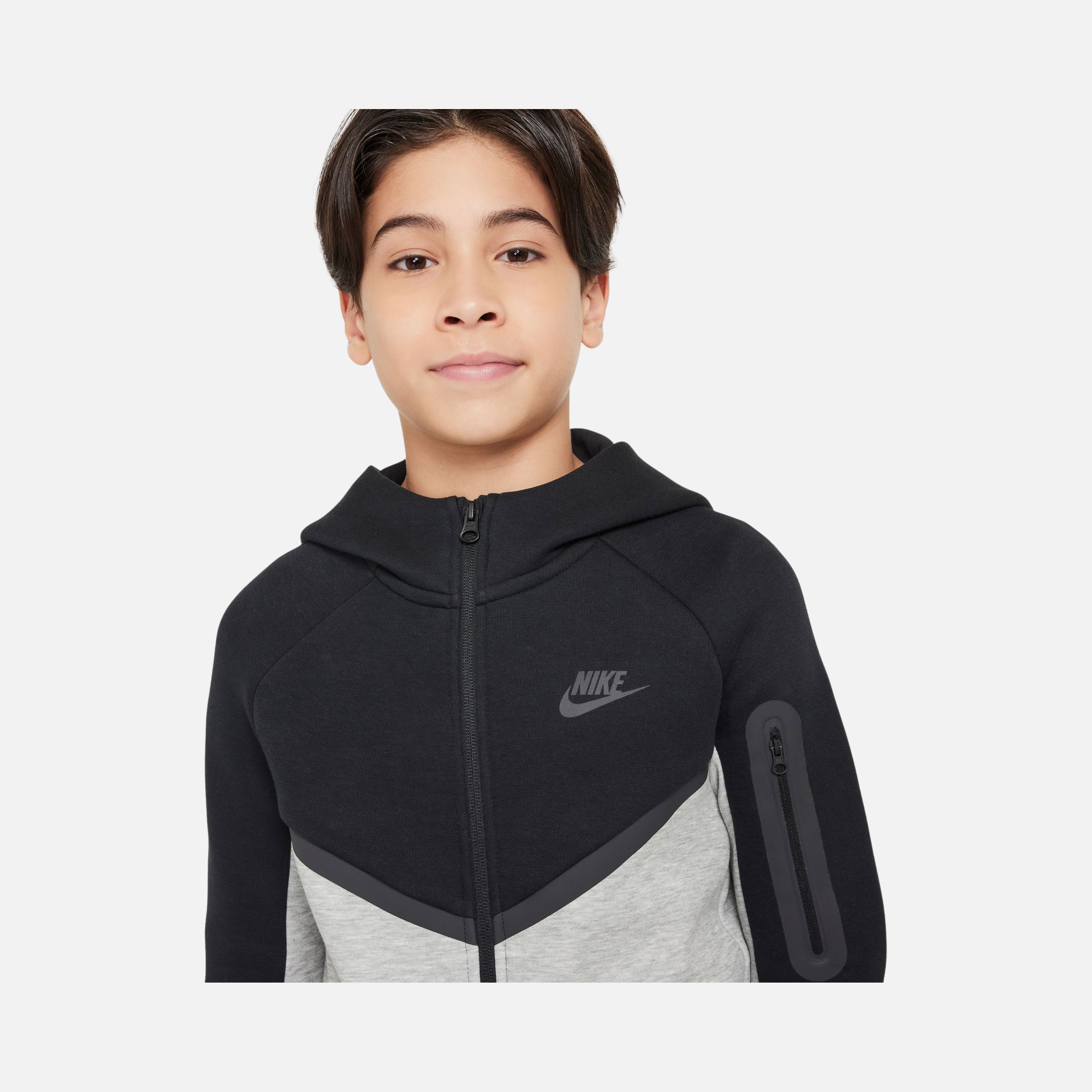 Nike Sportswear Smooth Tech Fleece Full-Zip Hooded Çocuk Sweatshirt