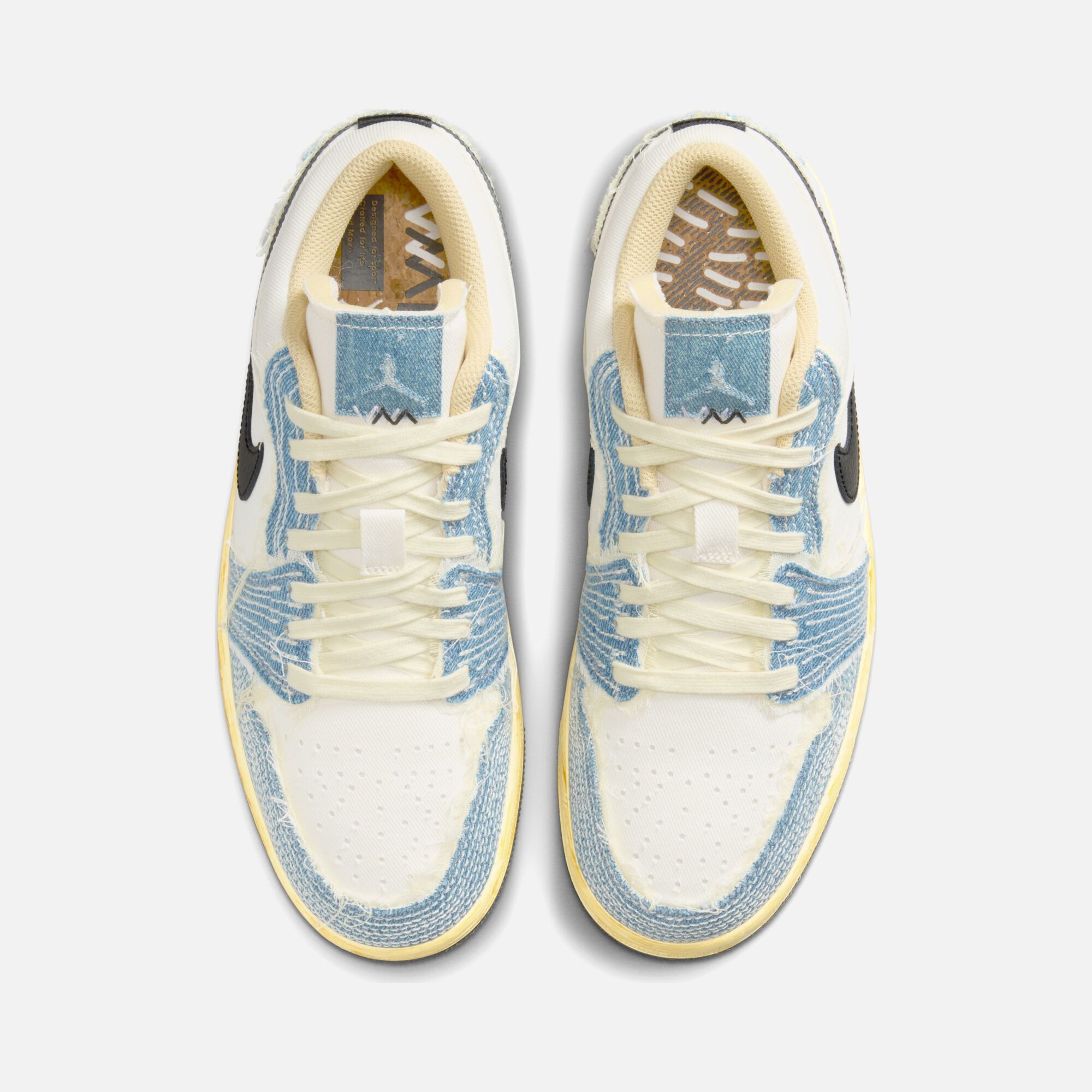 Nike Air Jordan 1 Low SE ''Sashiko Art'' Erkek Spor Ayakkabı
