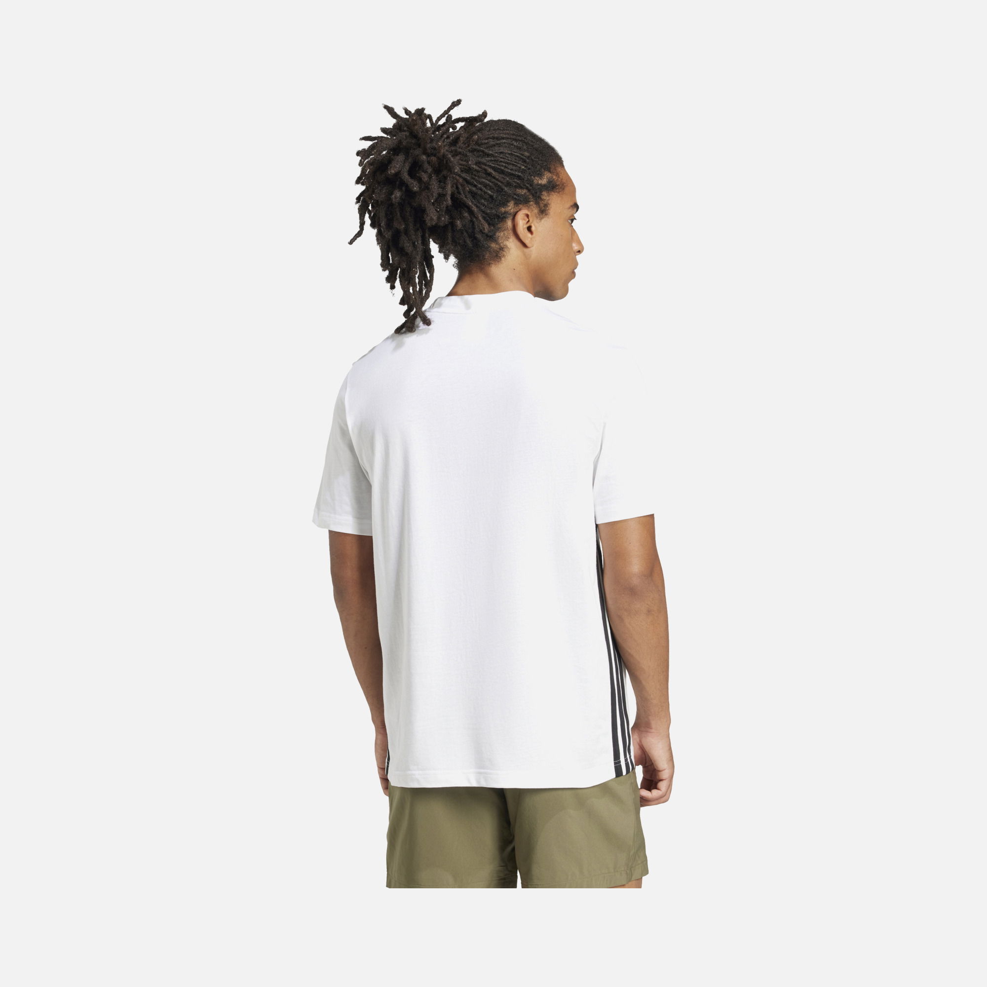 adidas Sportswear Essentials 3-Stripes Single Jersey Short-Sleeve Erkek Tişört