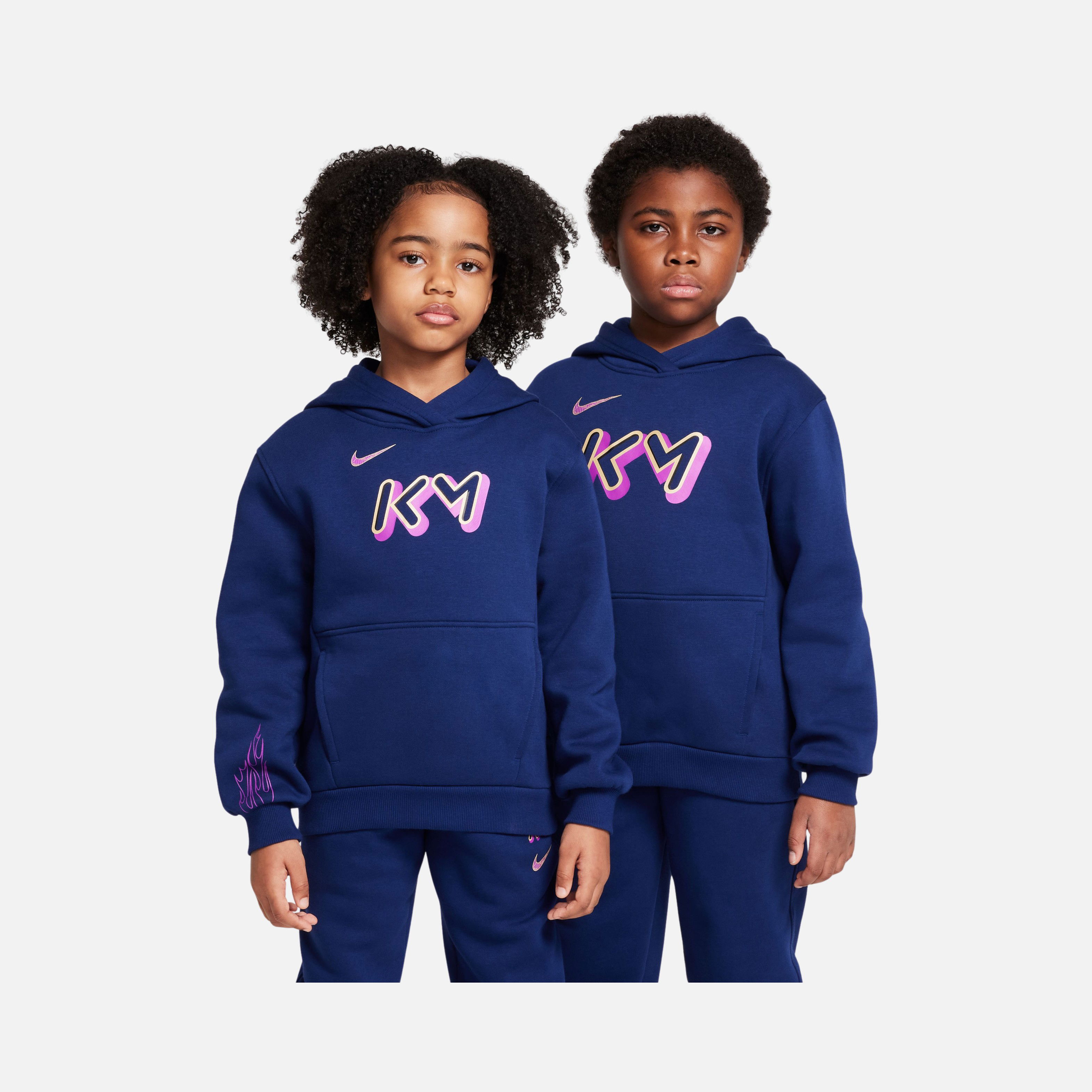 Nike Kylian Mbappe Club Fleece Hoodie Pd Çocuk Sweatshirt