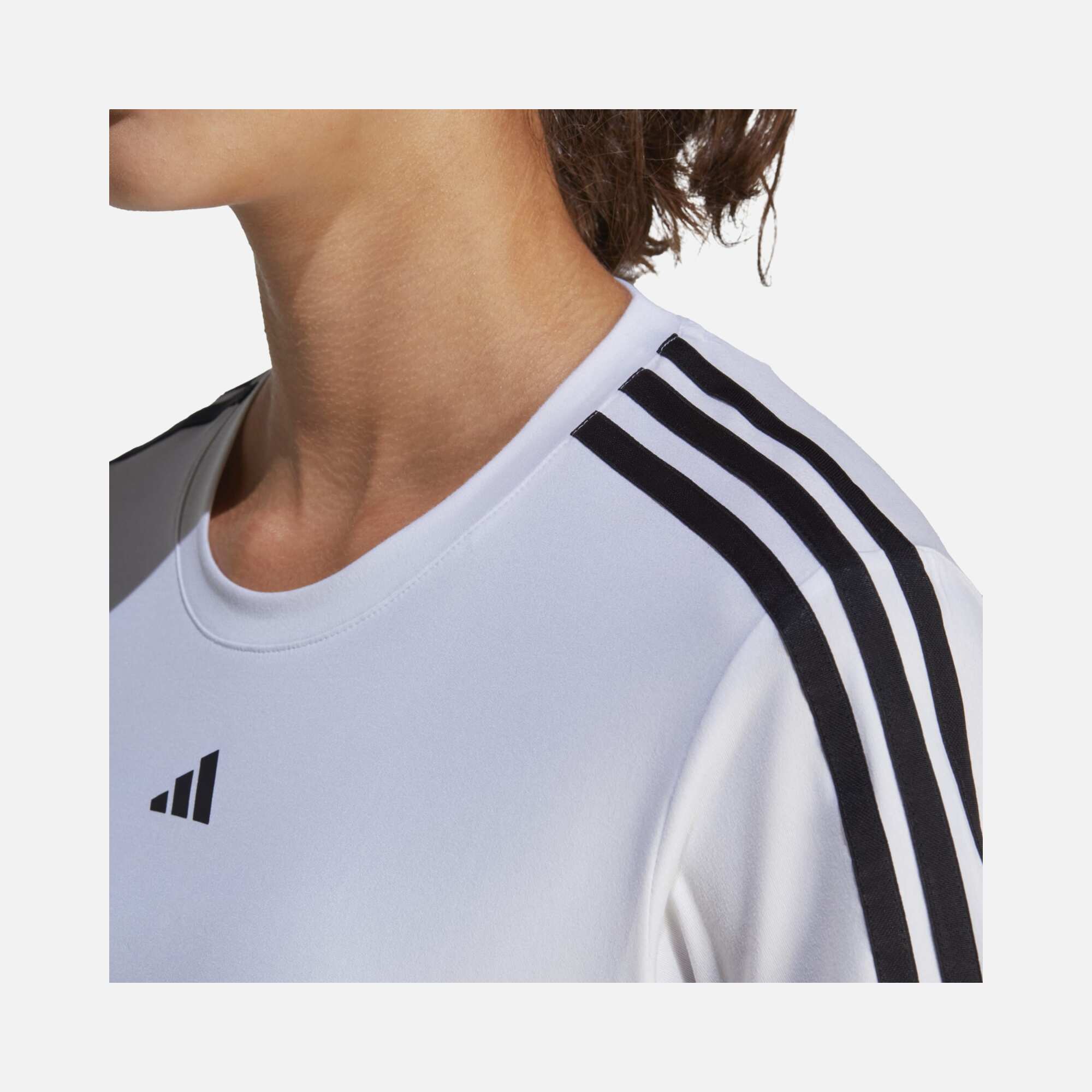adidas AEROREADY Train Essentials 3-Stripes Gym&Training Short-Sleeve Kadın Tişört