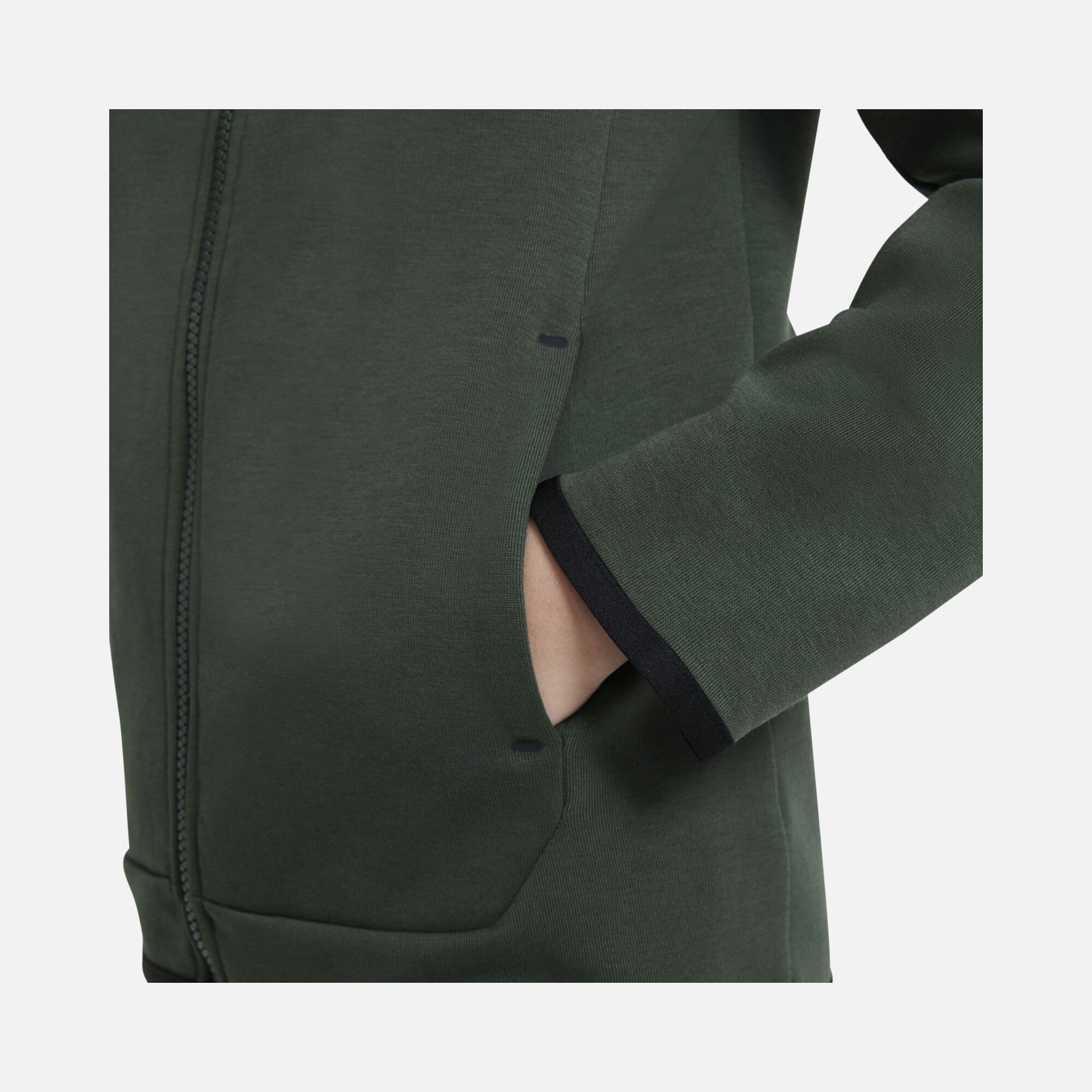 Nike Sportswear Tech Fleece Full-Zip Hoodie (Boys') Çocuk Sweatshirt