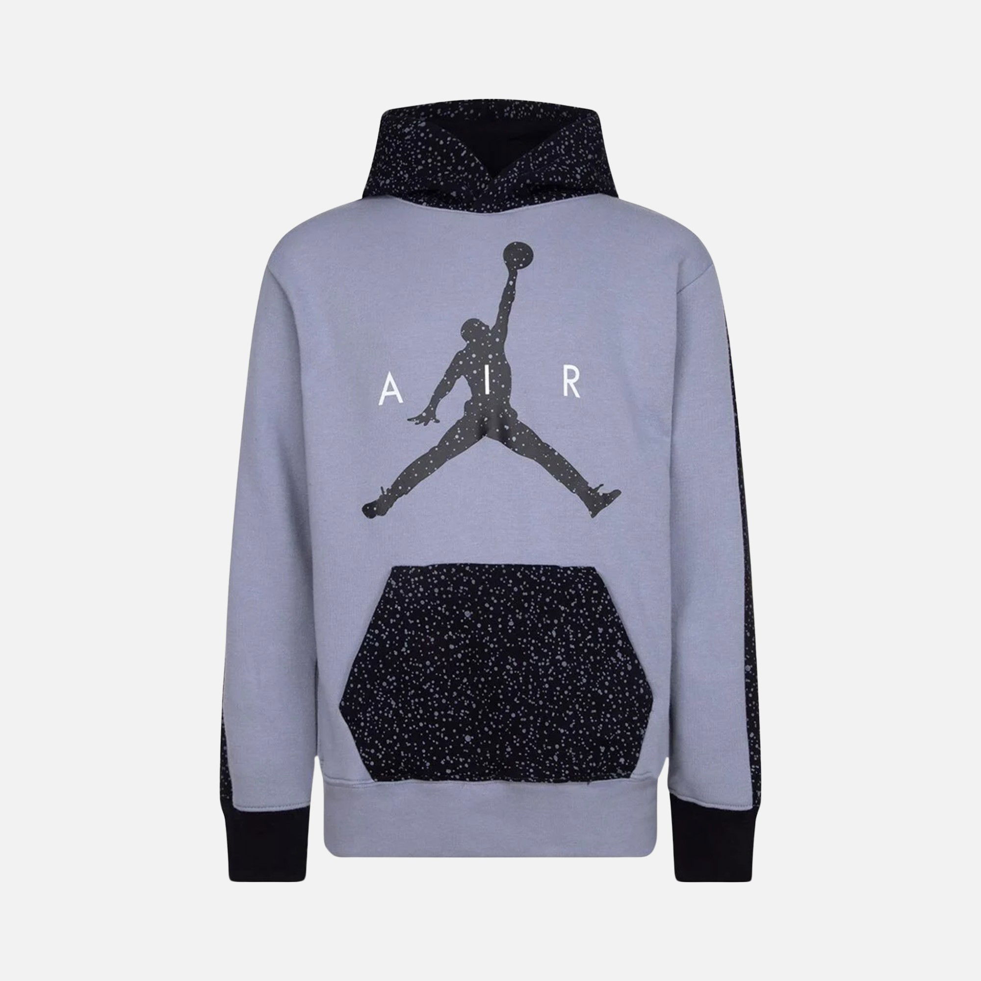 Nike Jordan Air Speckle French Terry Pullover Hoodie Çocuk Sweatshirt