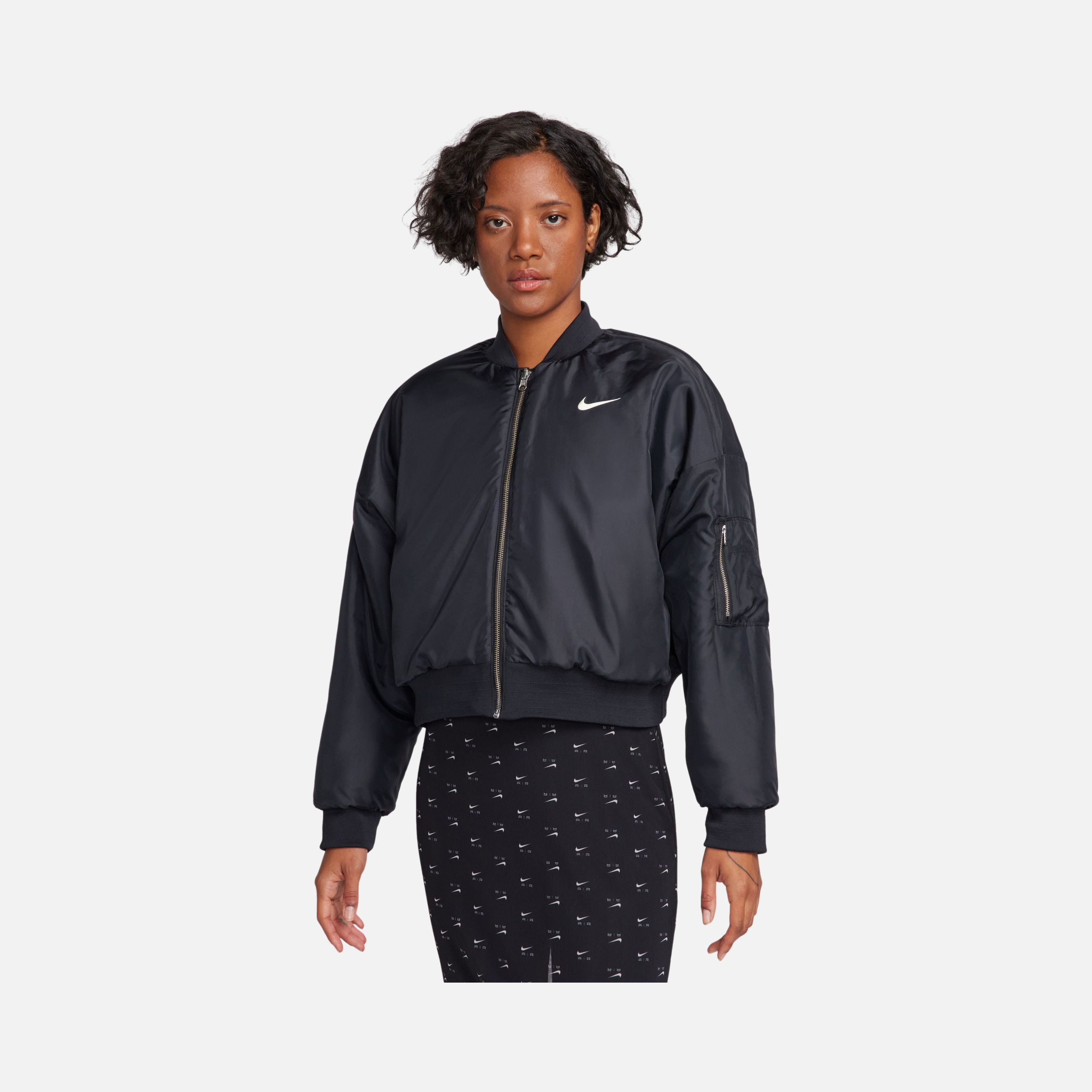 Nike Sportswear Reversible Faux Fur Bomber Full-Zip Kadın Ceket